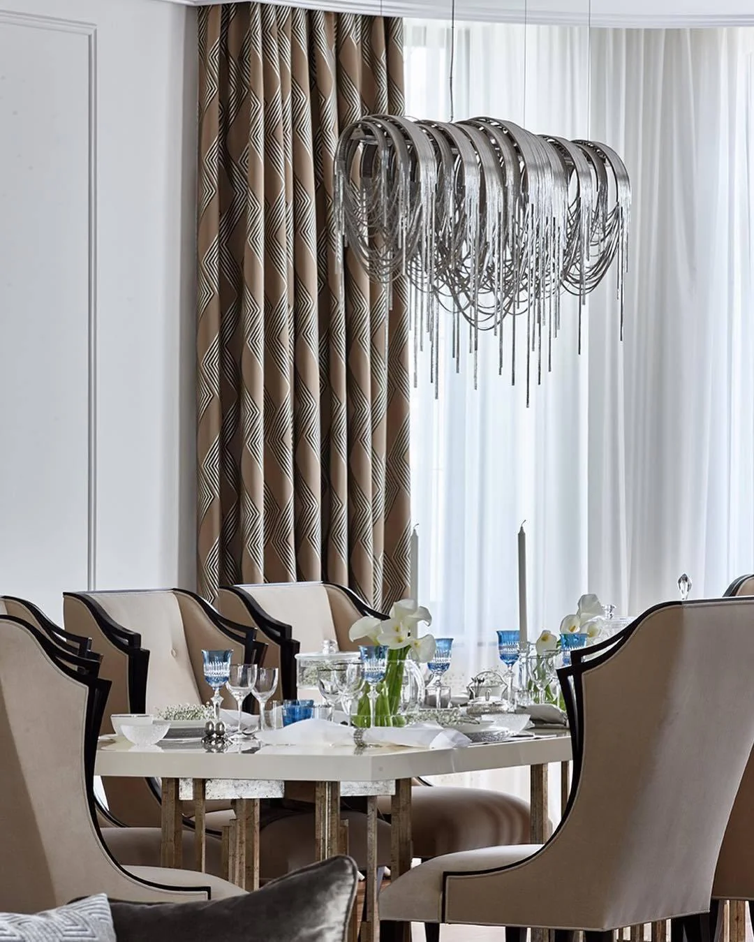 Length Chains Chandelier - Image 25