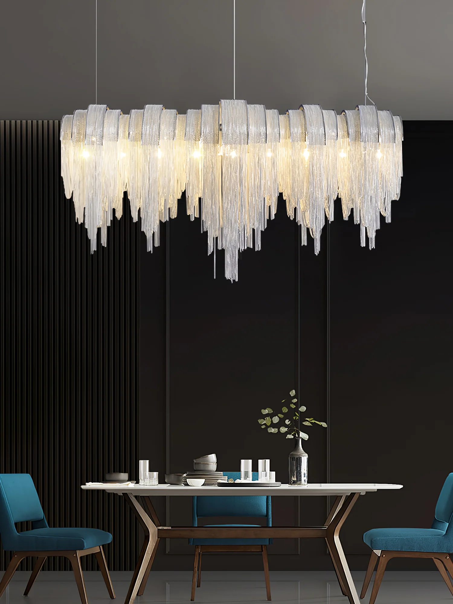 Length Chains Chandelier - Image 40