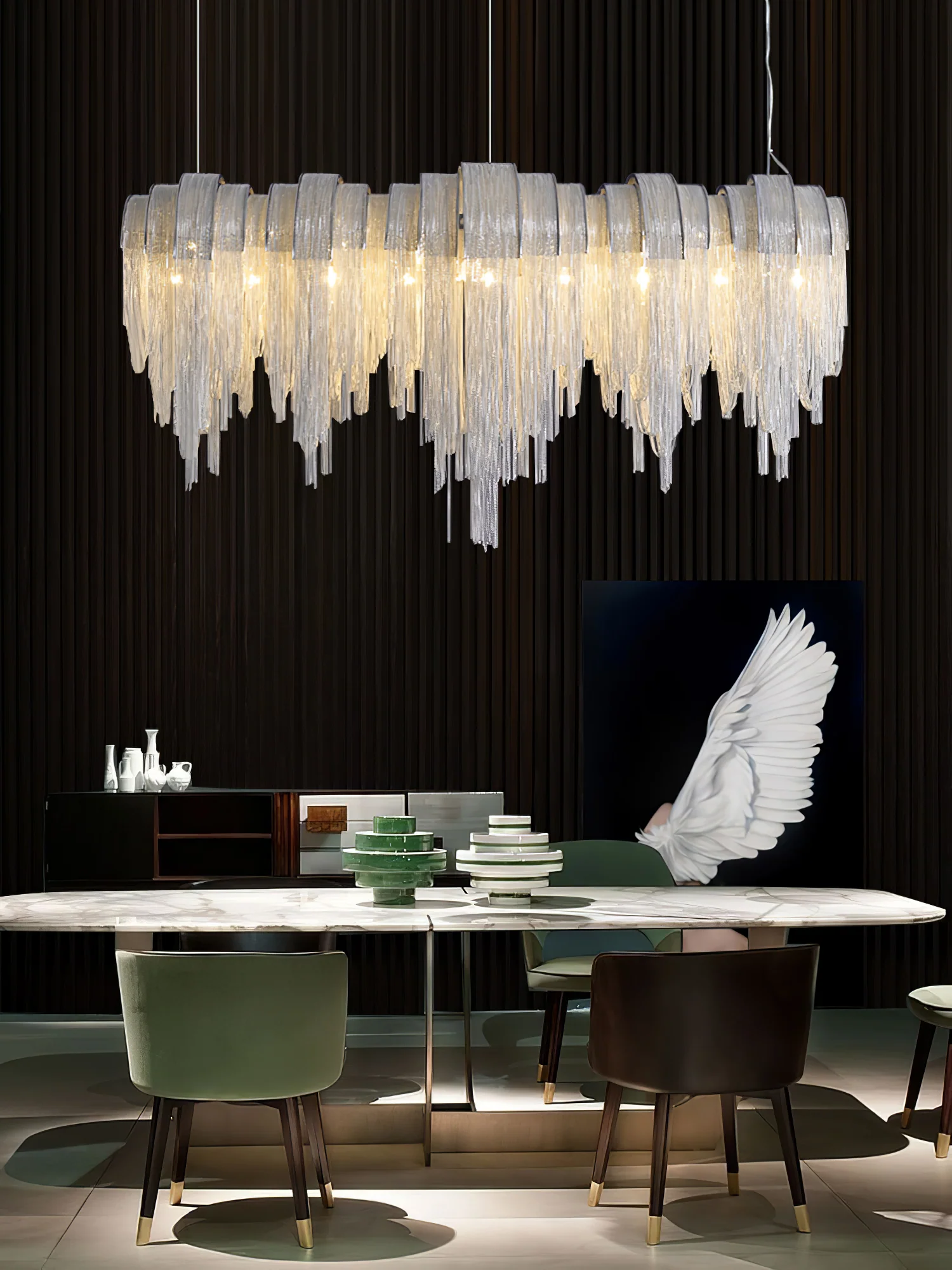 Length Chains Chandelier - Image 46