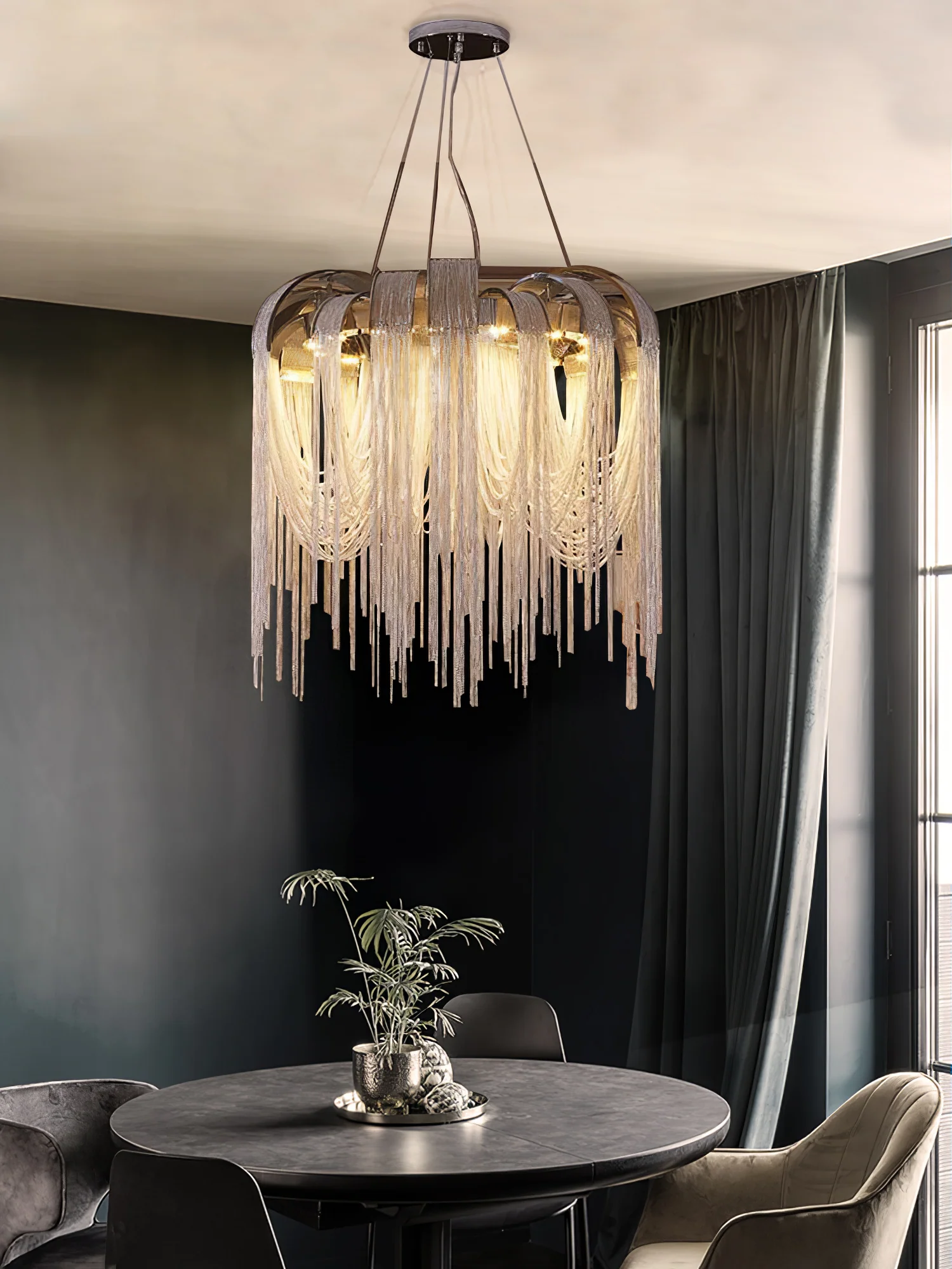 Length Chains Chandelier - Image 53