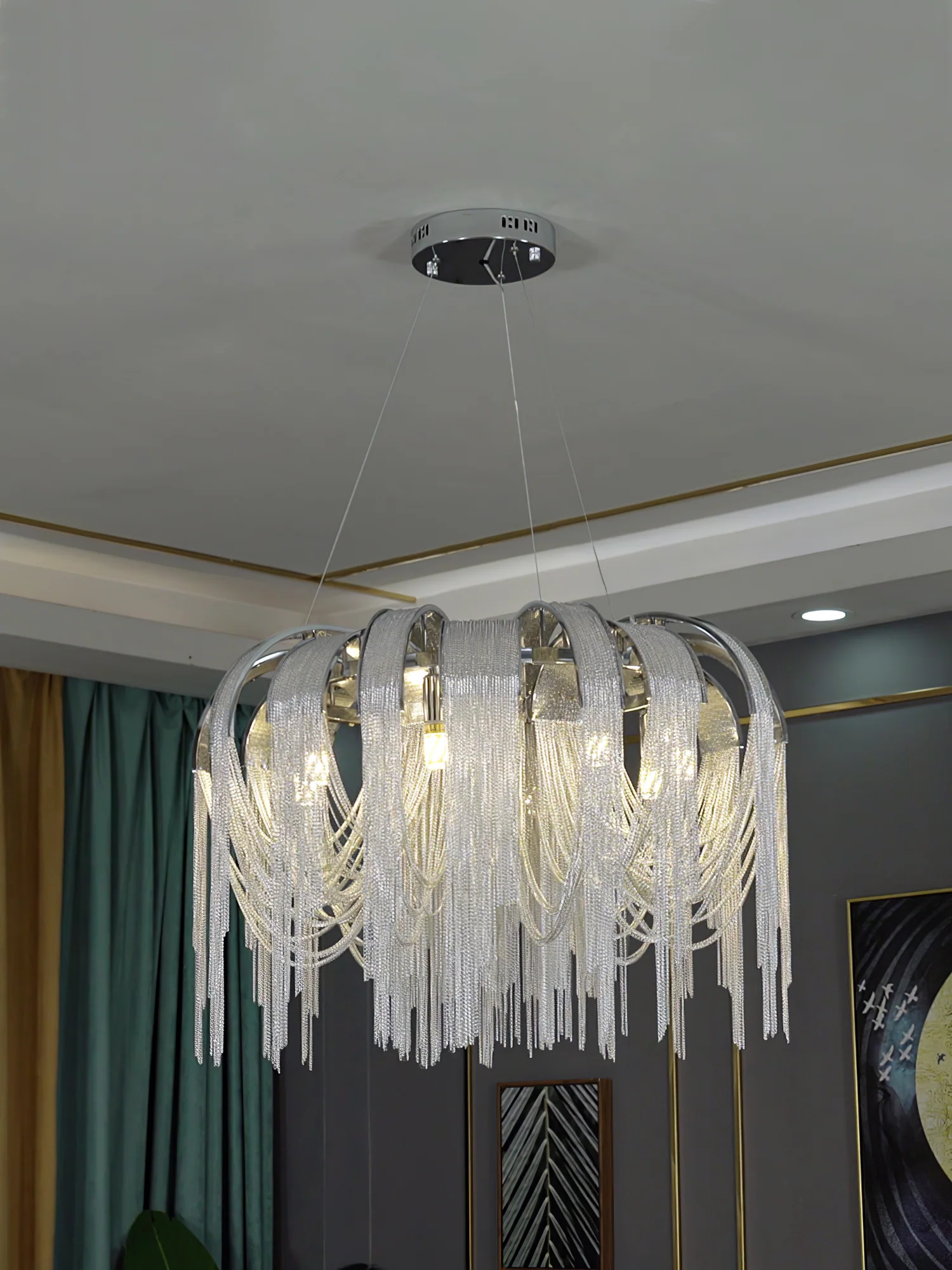 Length Chains Chandelier - Image 70