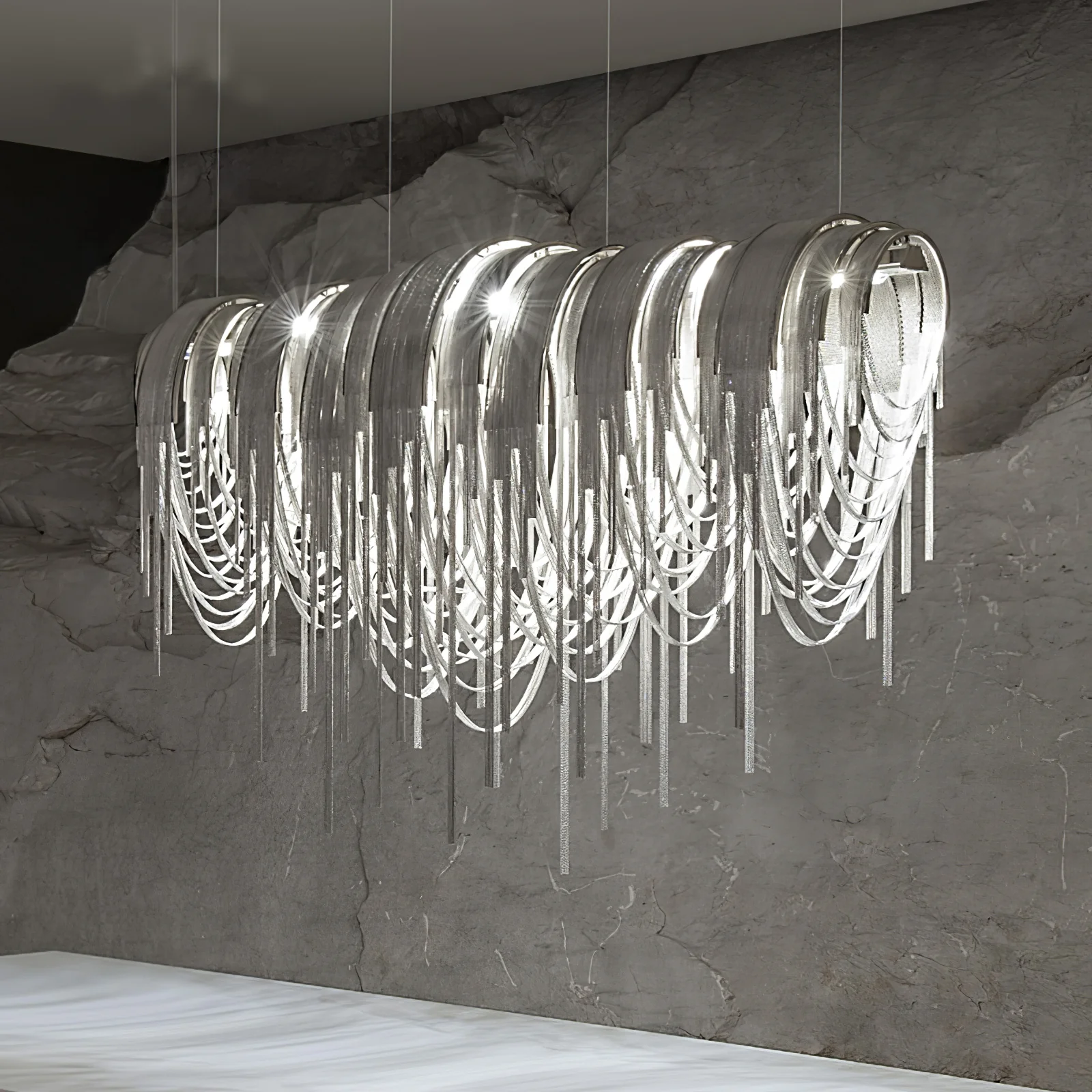 Length Chains Chandelier - Image 80