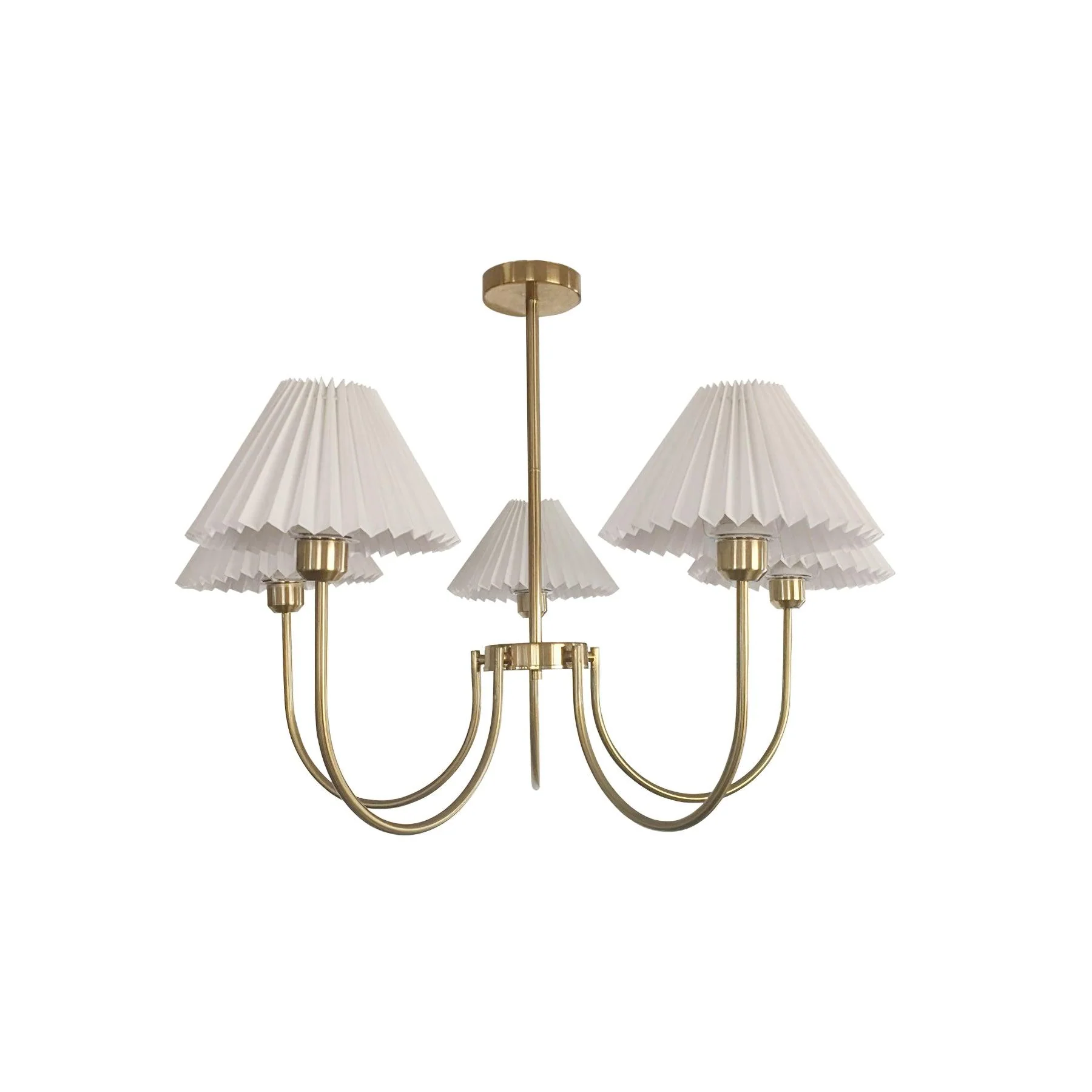 Lenore Pleated Chandelier - Image 18