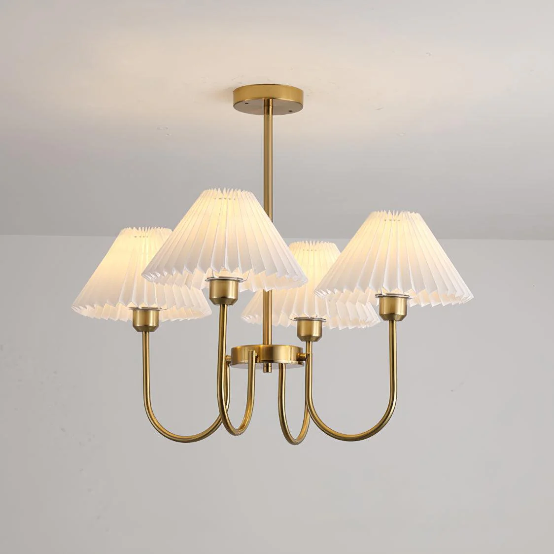 Lenore Pleated Chandelier - Image 4