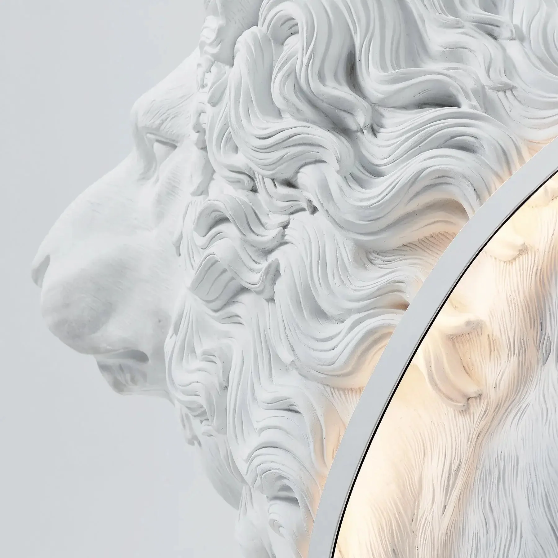 Leo Lion Sculpture Floor Lamp - Image 21
