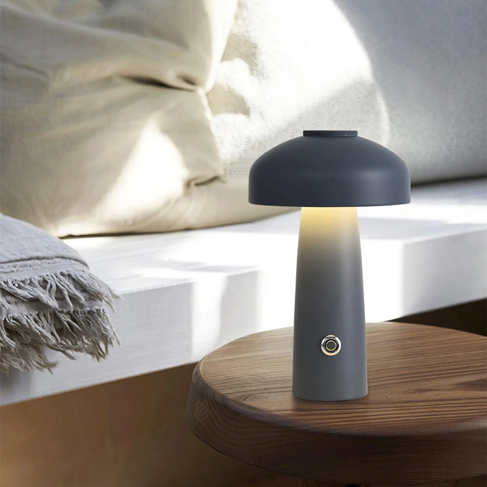 Leon Mushroom Built-in Battery Table Lamp - Image 3