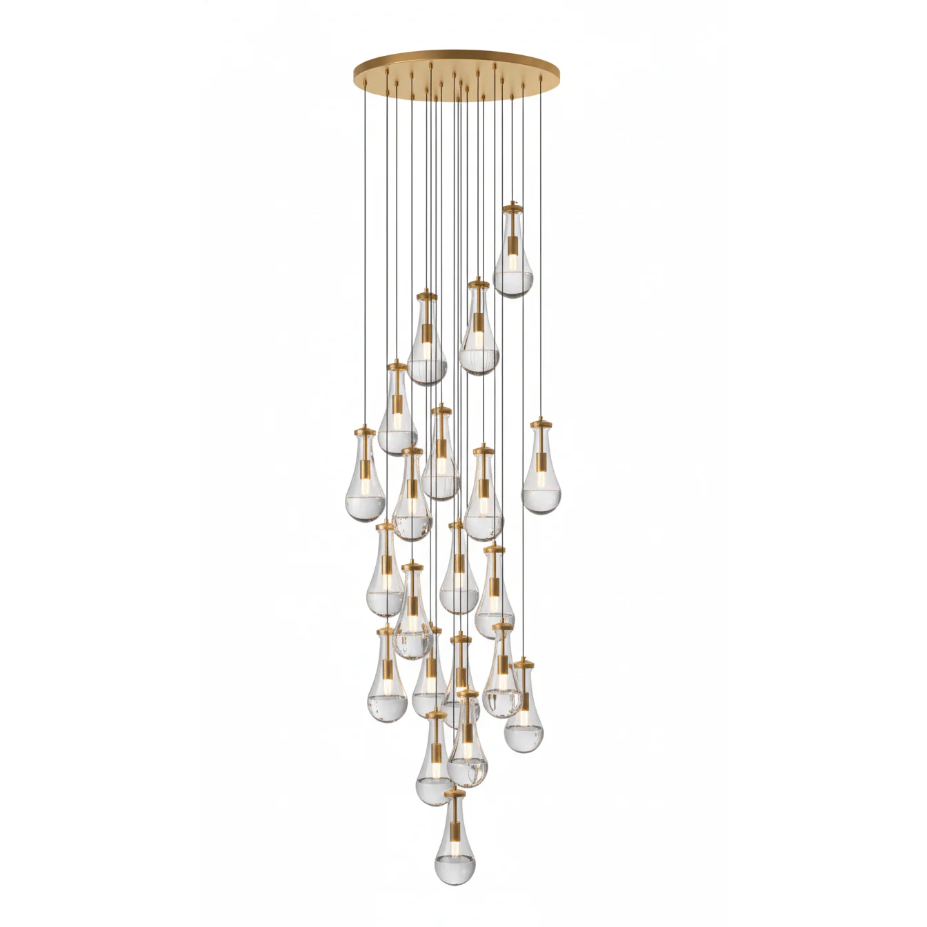 Leontine Glass Pendant Lamp - Image 20
