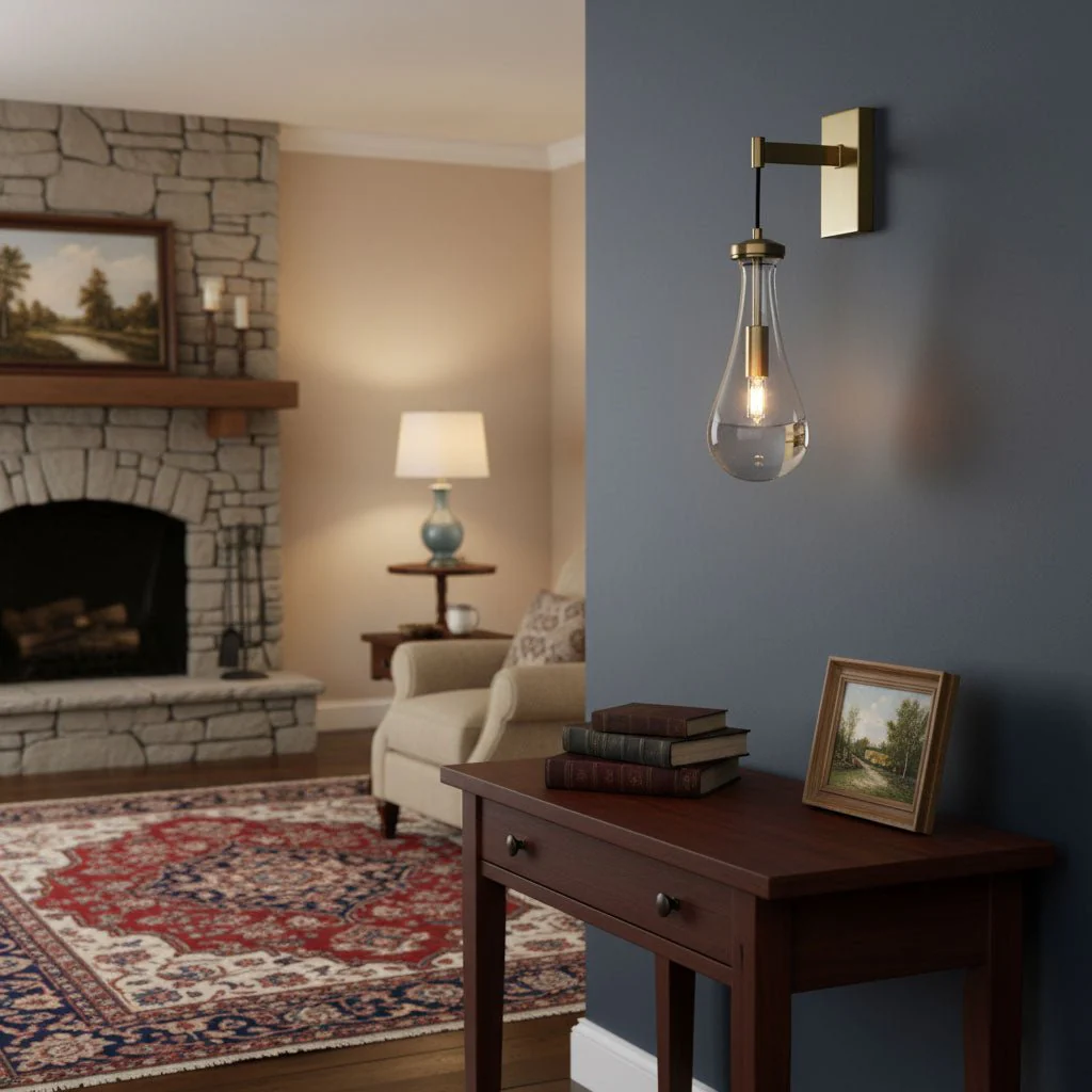 Leontine Glass Wall Lamp - Image 6