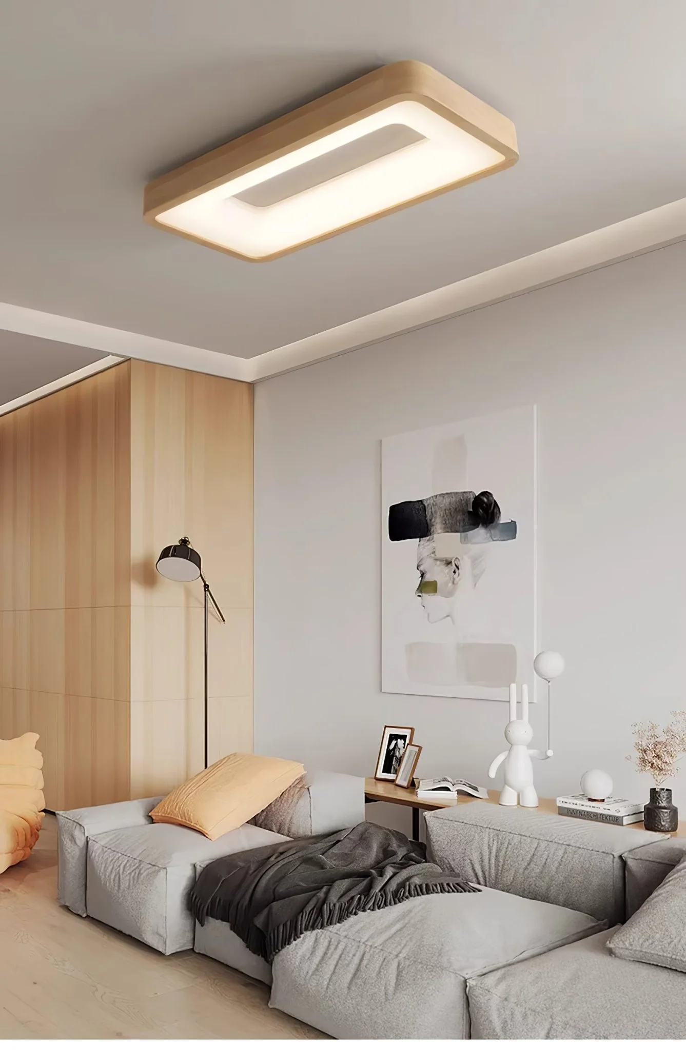 Ligna Square Ceiling Light - Image 8