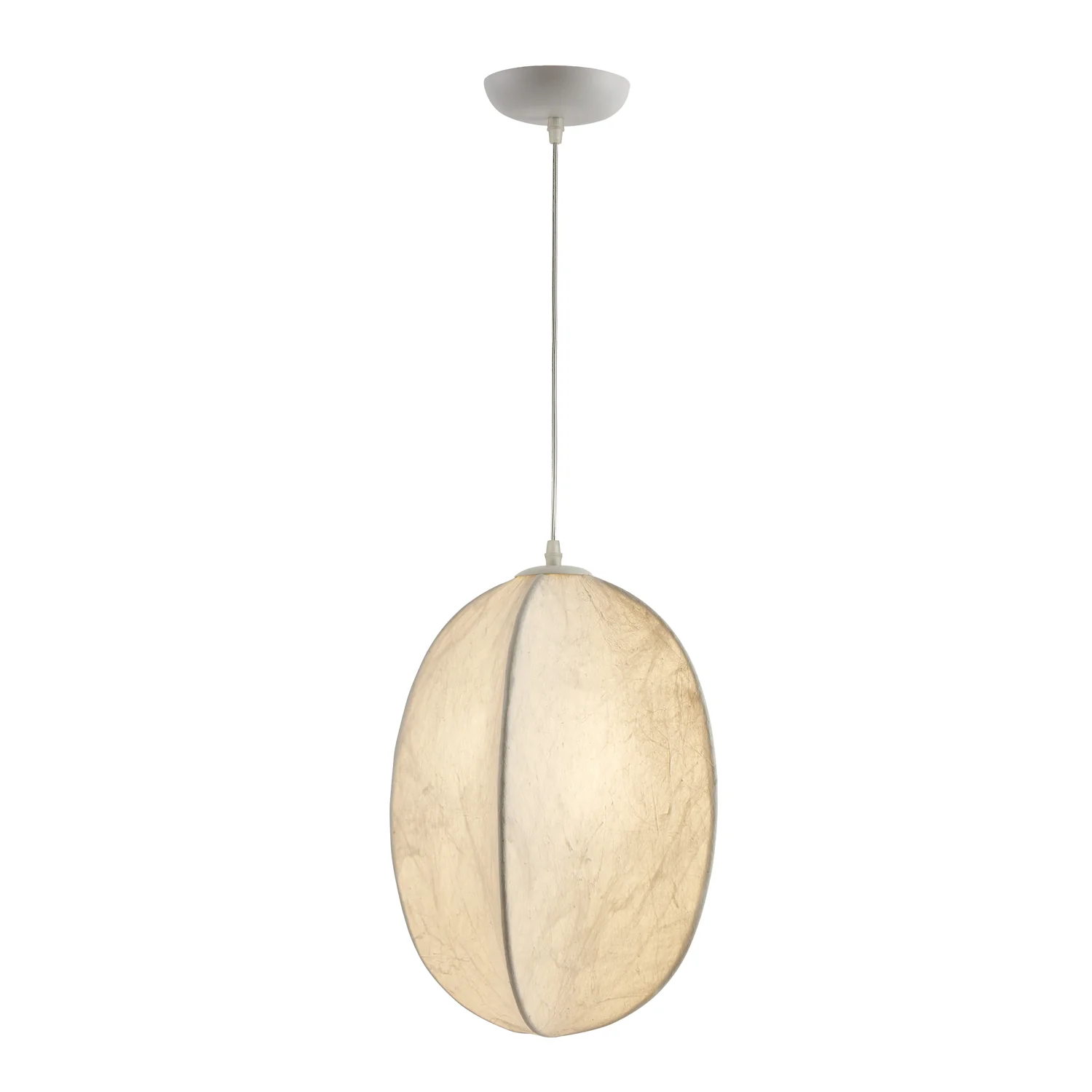 Lilian Silk Sphere Pendant Lamp - Image 8