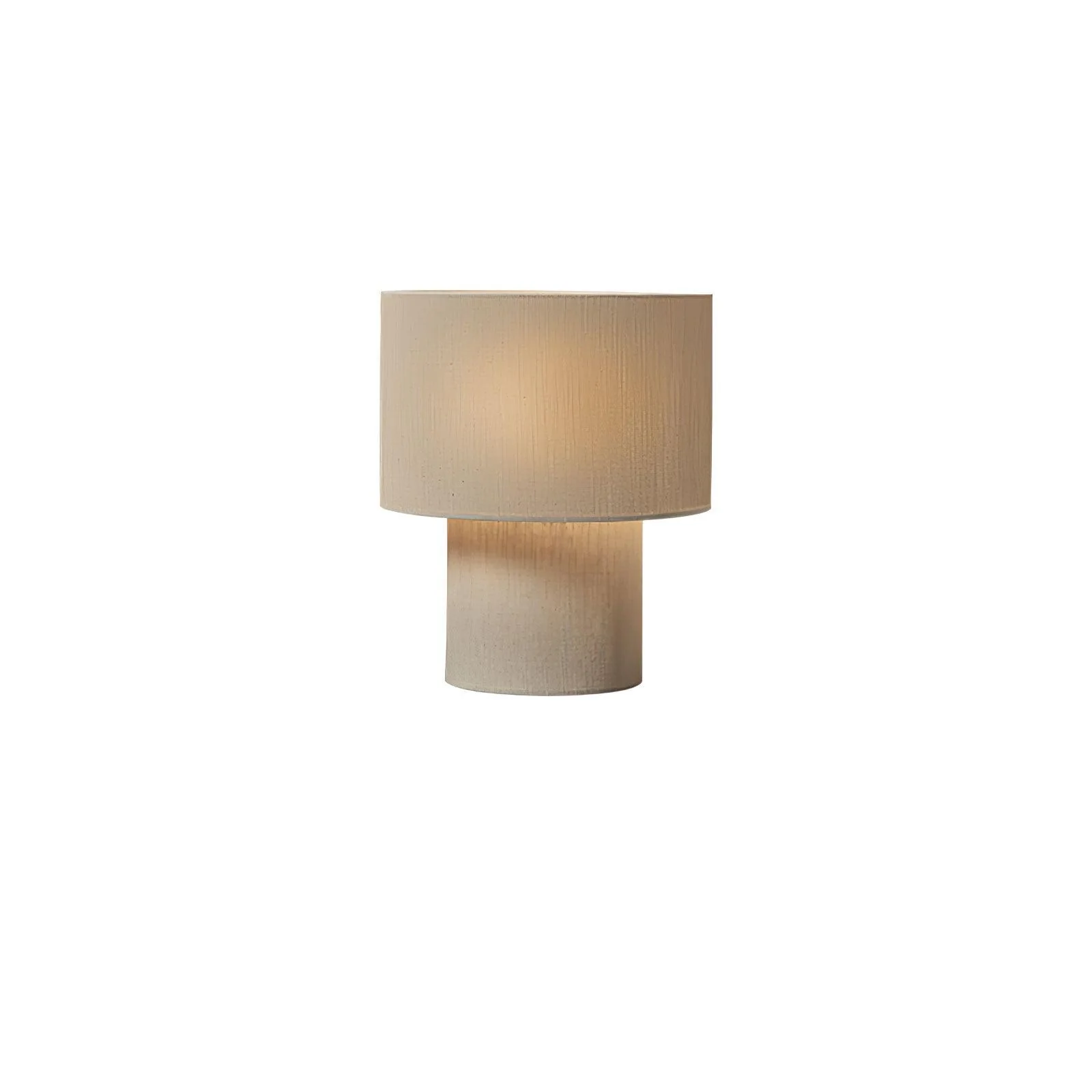 Lina Textured Fabric Table Lamp - Image 5