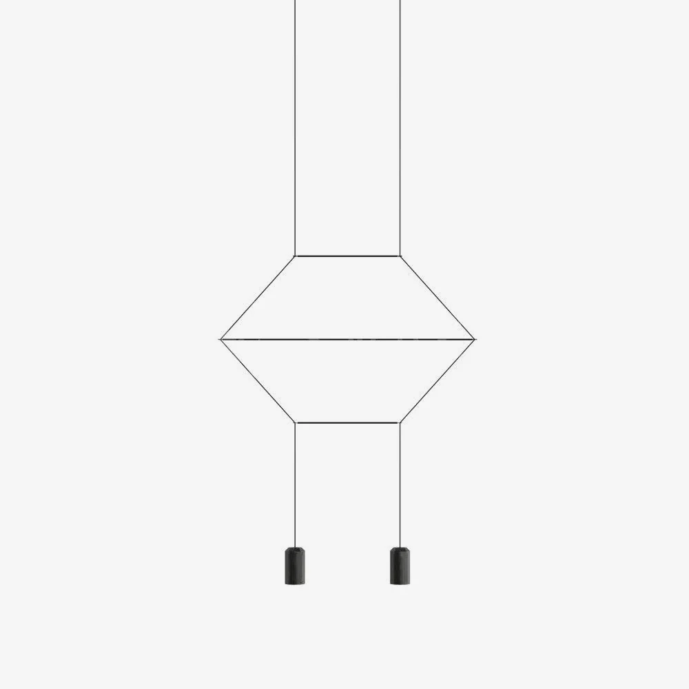 Line Art Pendant Light