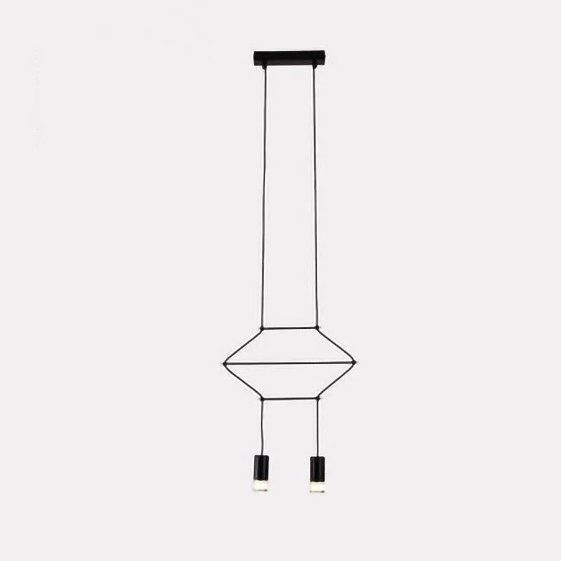Line Art Pendant Light - Image 12