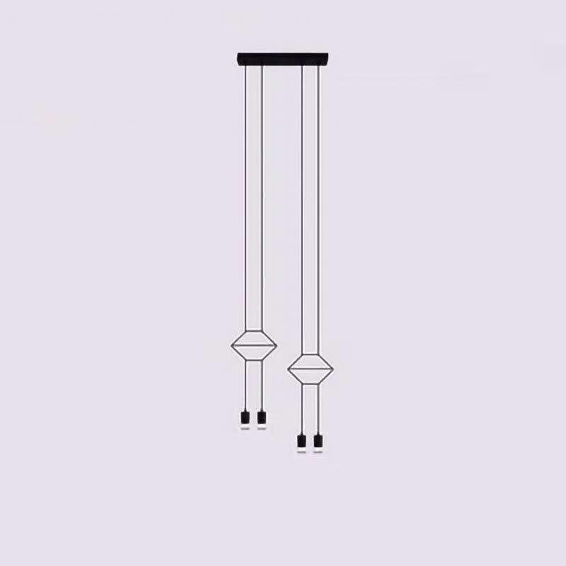 Line Art Pendant Light - Image 13