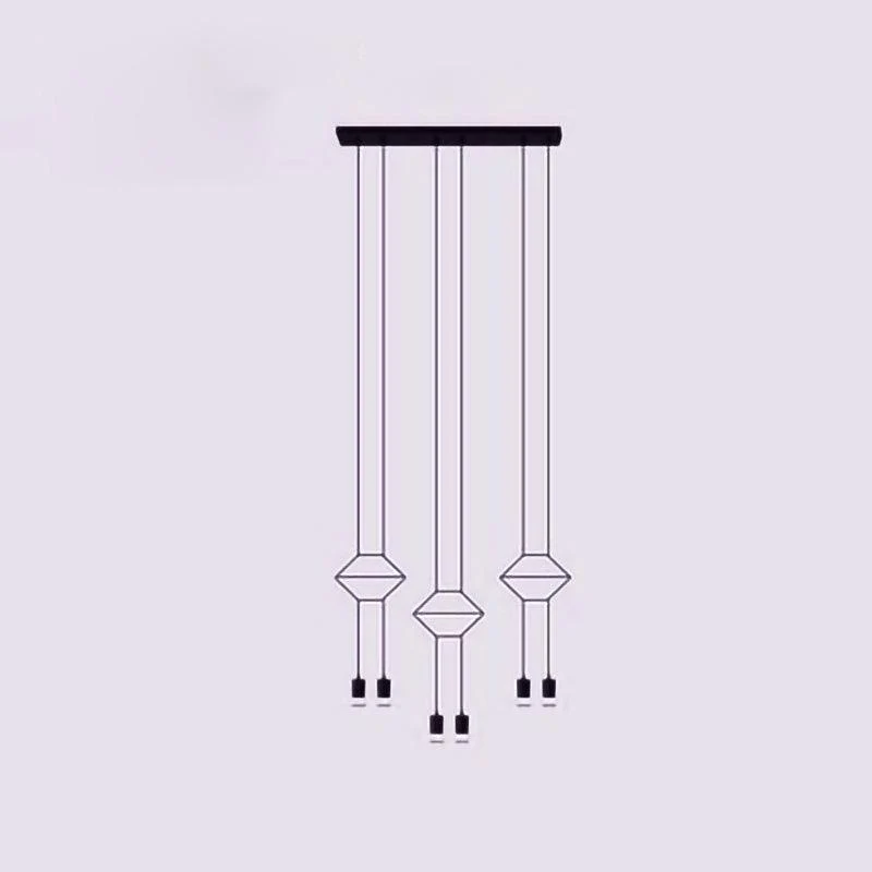 Line Art Pendant Light - Image 14