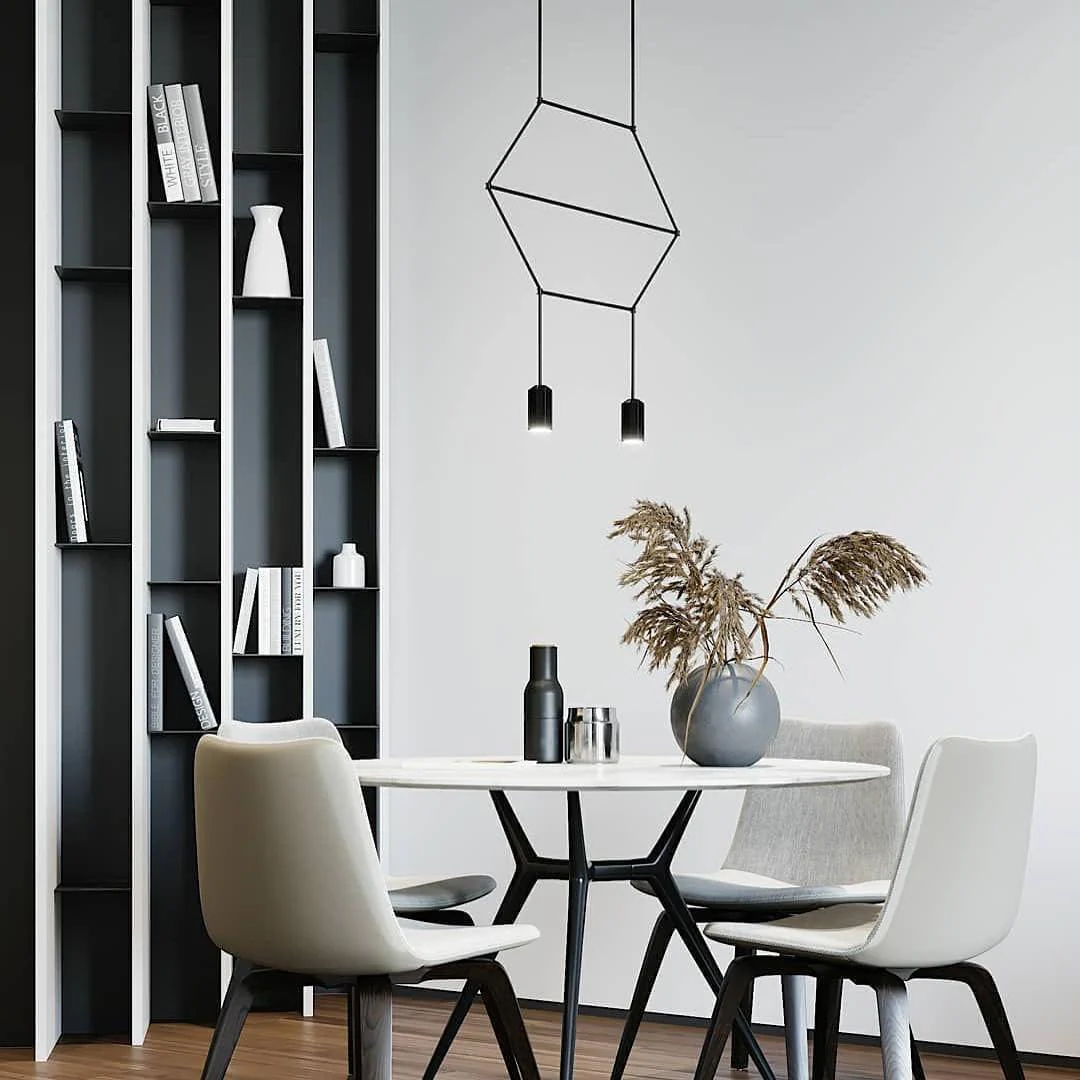 Line Art Pendant Light - Image 21