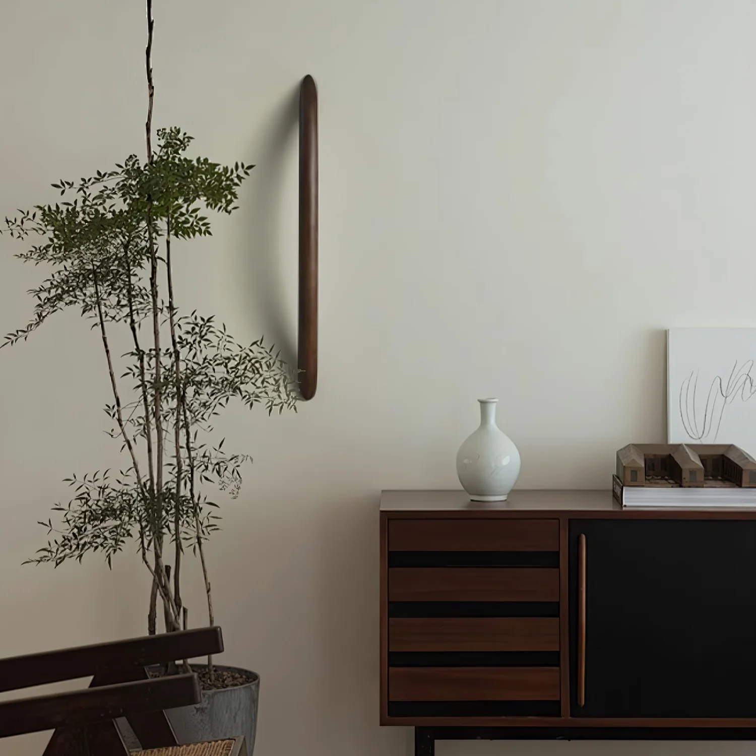 Linea Wood Wall Light - Image 9