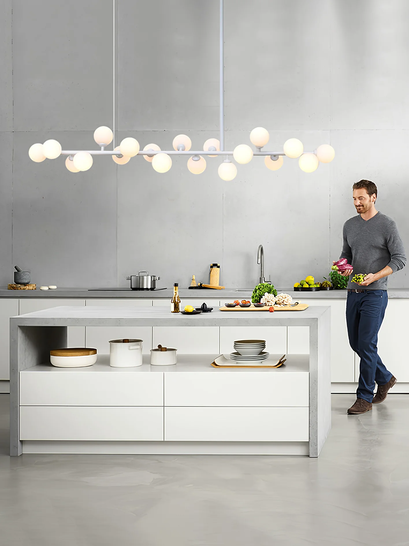 Linear Balls Chandelier - Image 8