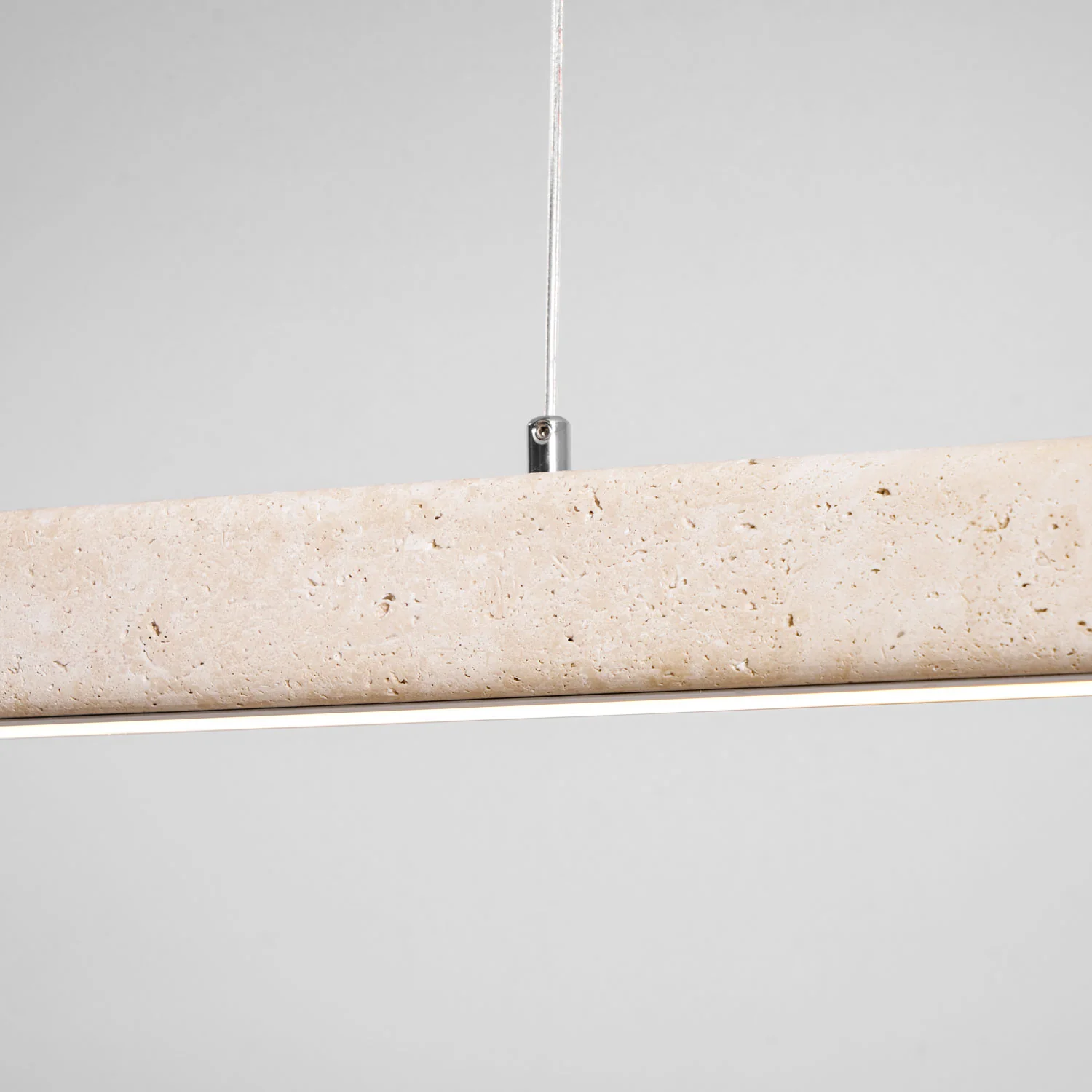 Linear Travertine Pendant Lamp - Image 18