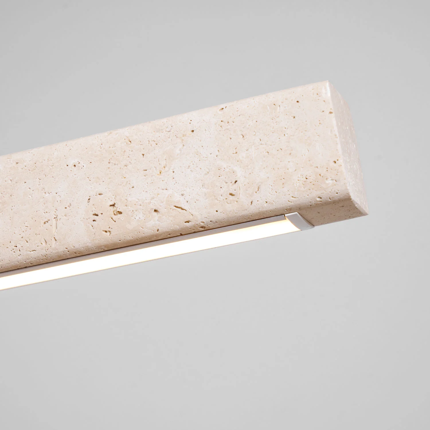 Linear Travertine Pendant Lamp - Image 19
