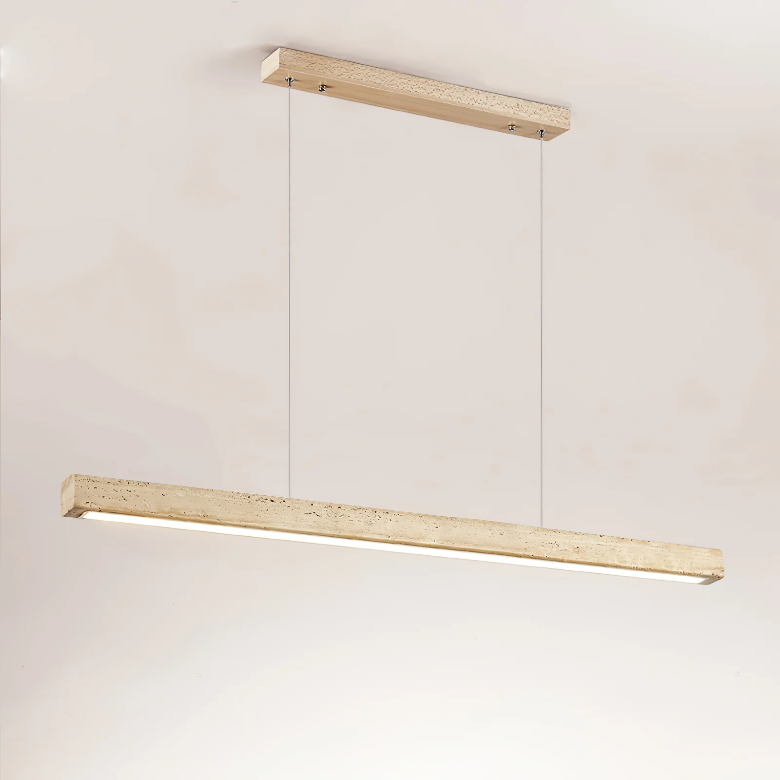 Linear Travertine Pendant Lamp - Image 23