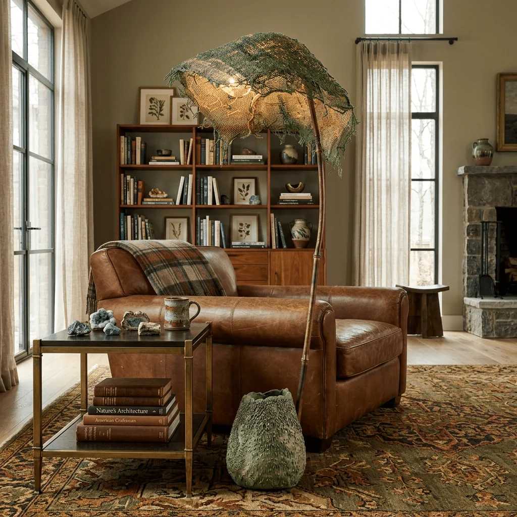 Linen Canopy Floor Lamp - Image 6