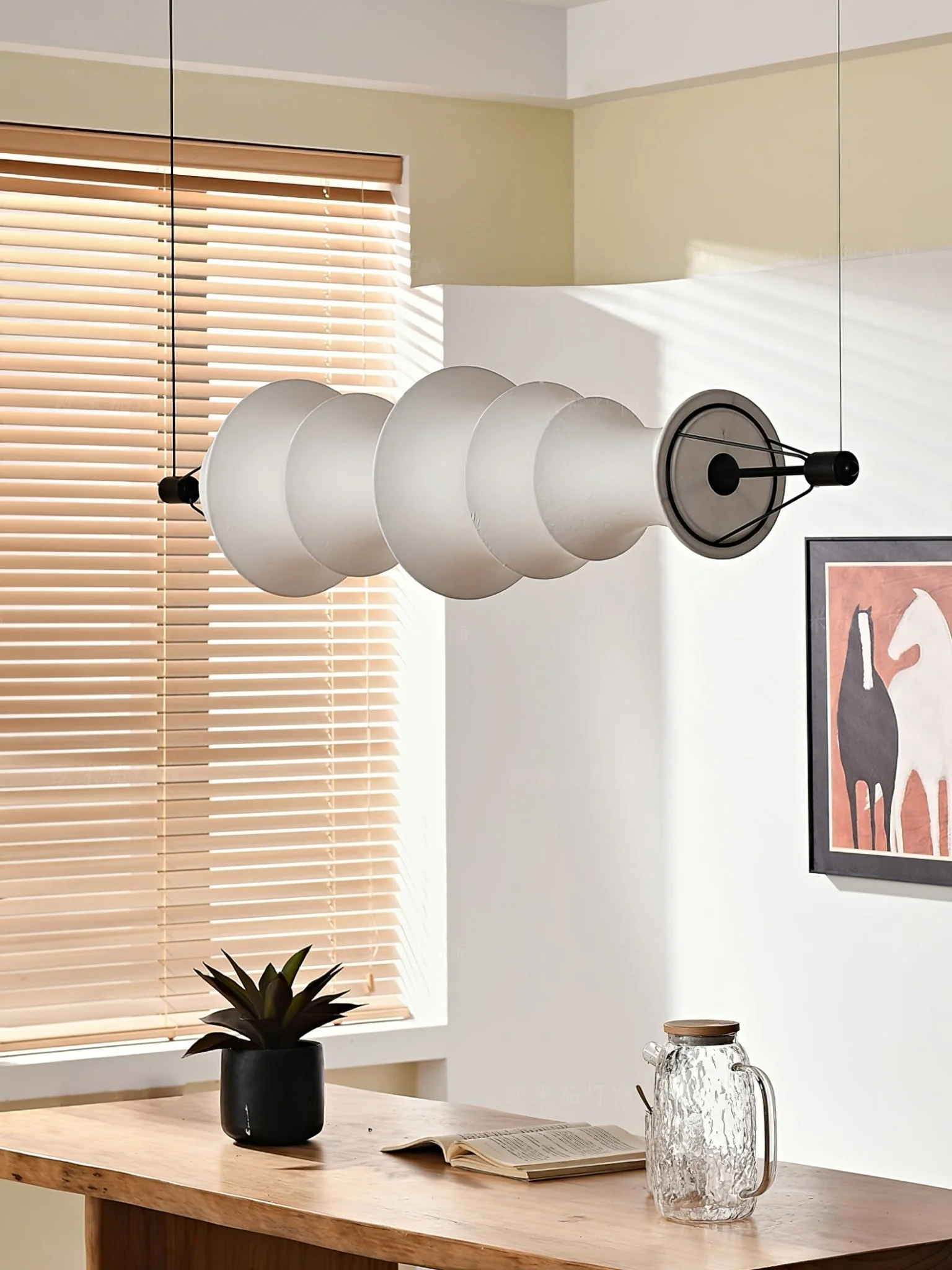 Linna Silk Pendant Lamp - Image 6