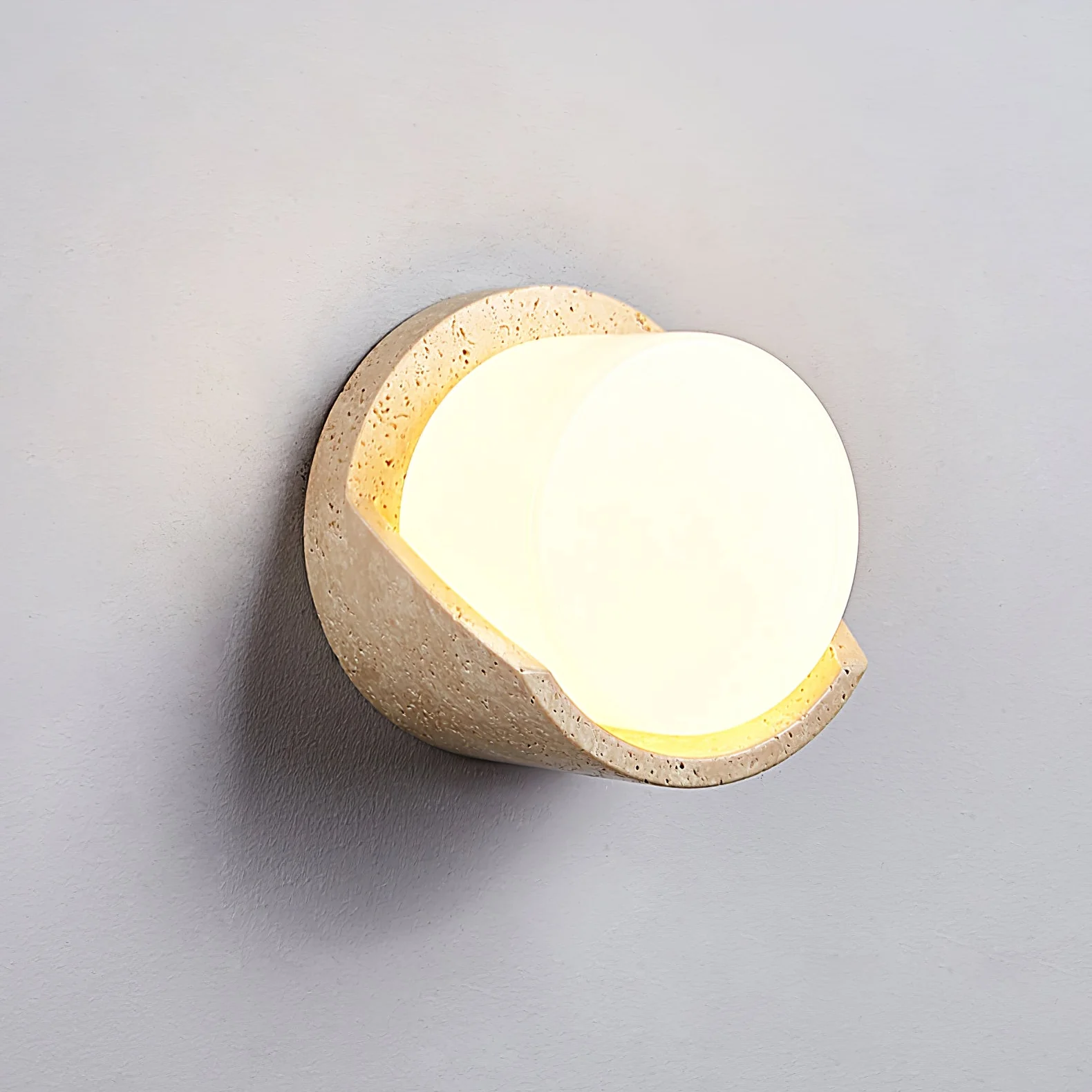 Linus Travertine Wall Light - Image 4
