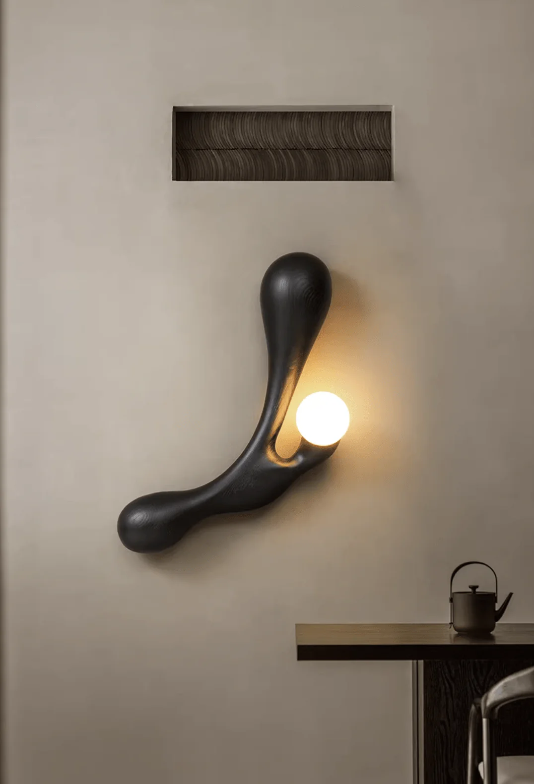 Liora Drift Wood Wall Lamp - Image 11