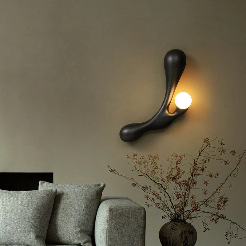 Liora Drift Wood Wall Lamp - Image 3