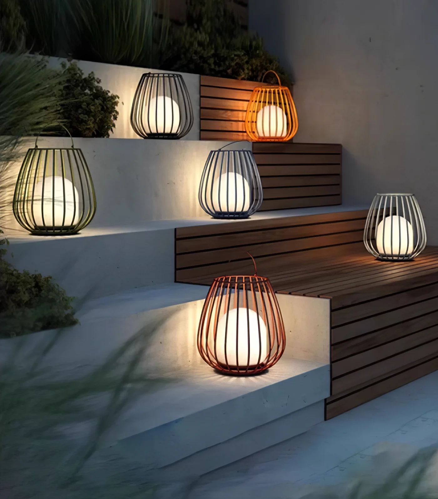 Liora Rechargeable Outdoor Lantern Light - Image 2