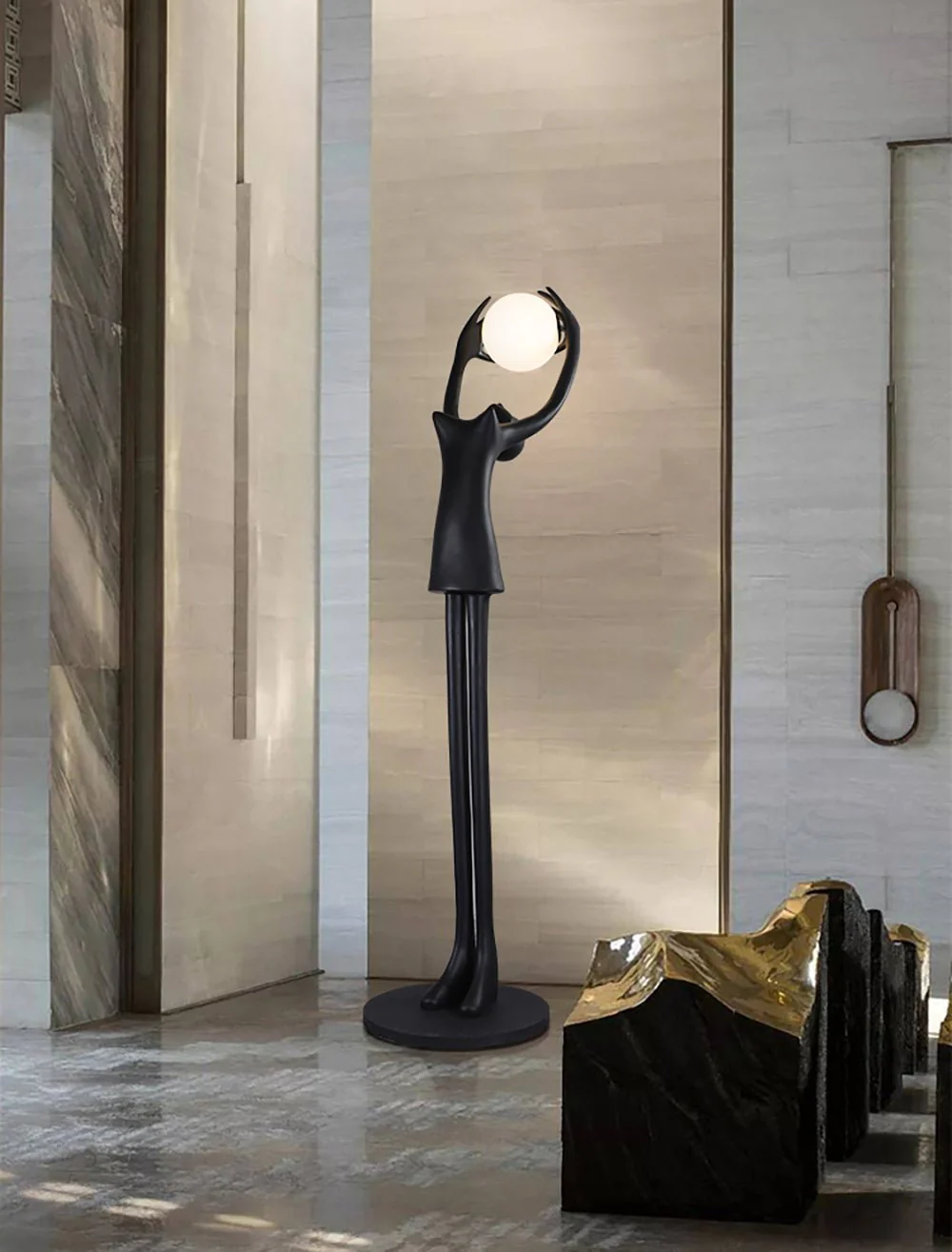 Liora Sculpture Floor Lamp - Image 4