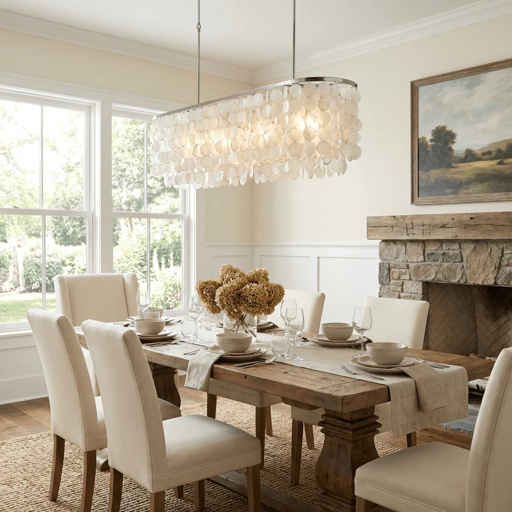 Liora Shell Linear Chandelier - Image 2
