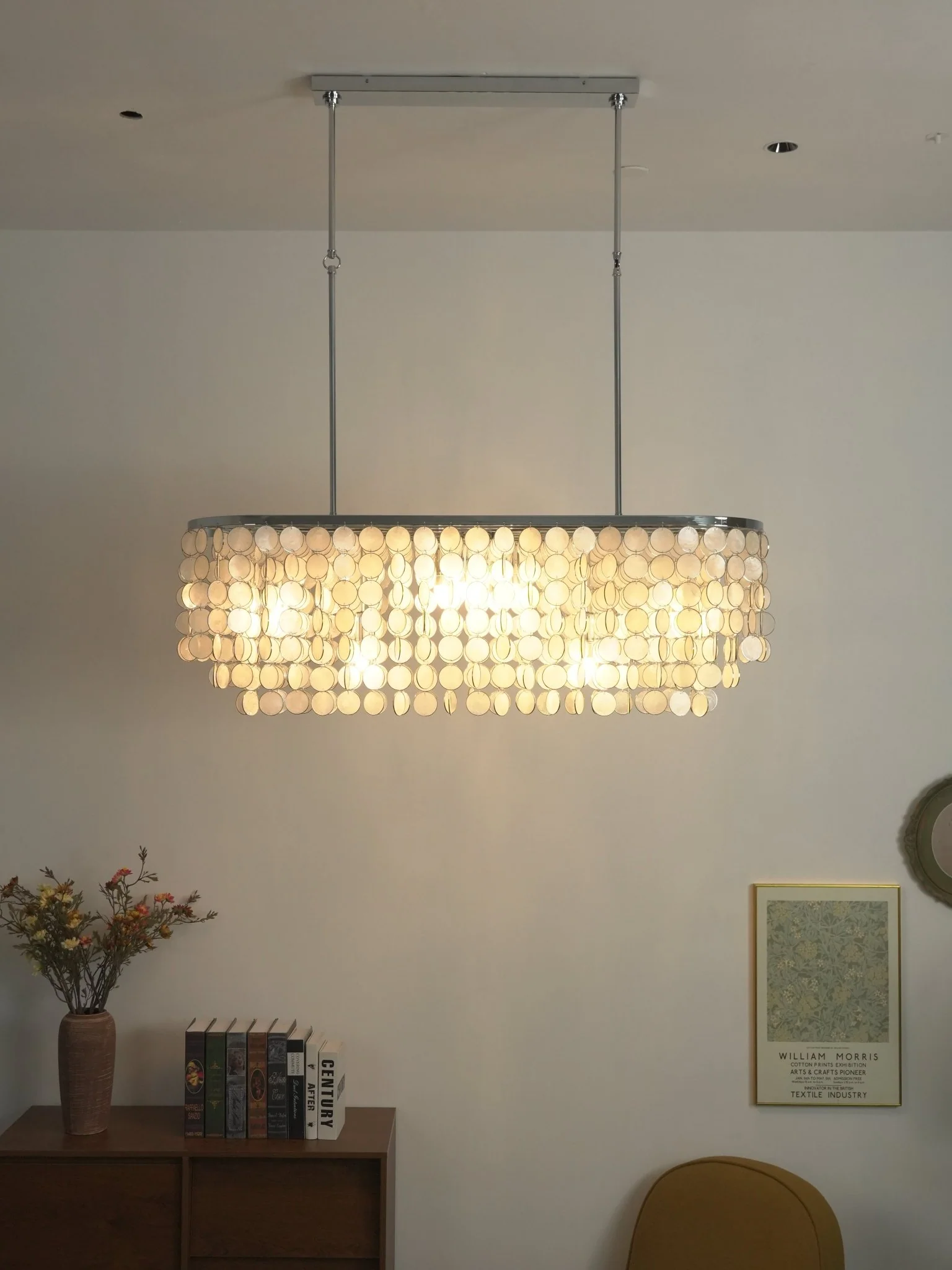 Liora Shell Linear Chandelier - Image 6