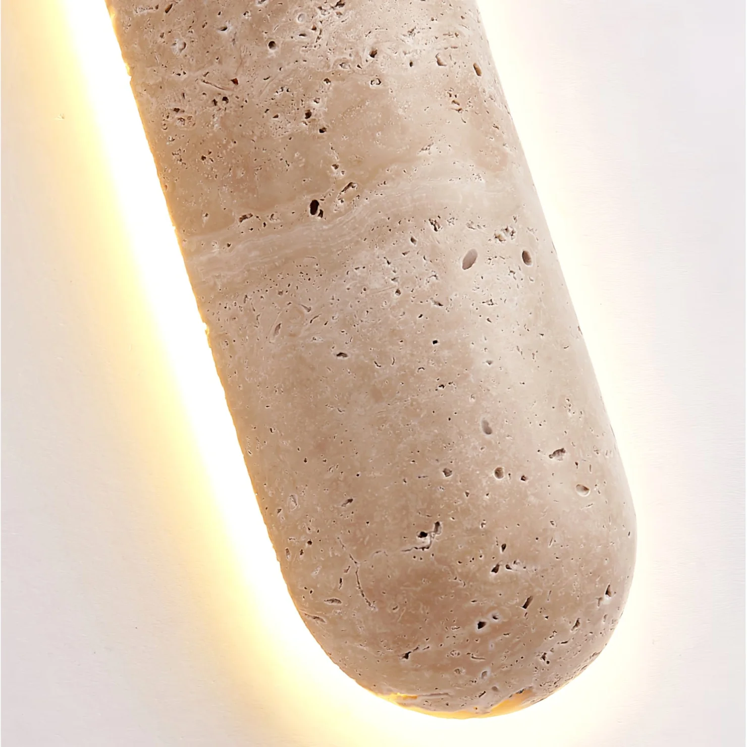 Liora Travertine Wall Sconce - Image 9