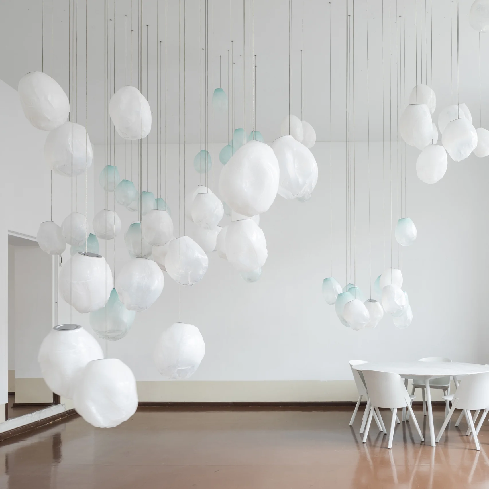 Liquid Glass Stone Pendant Light - Image 106