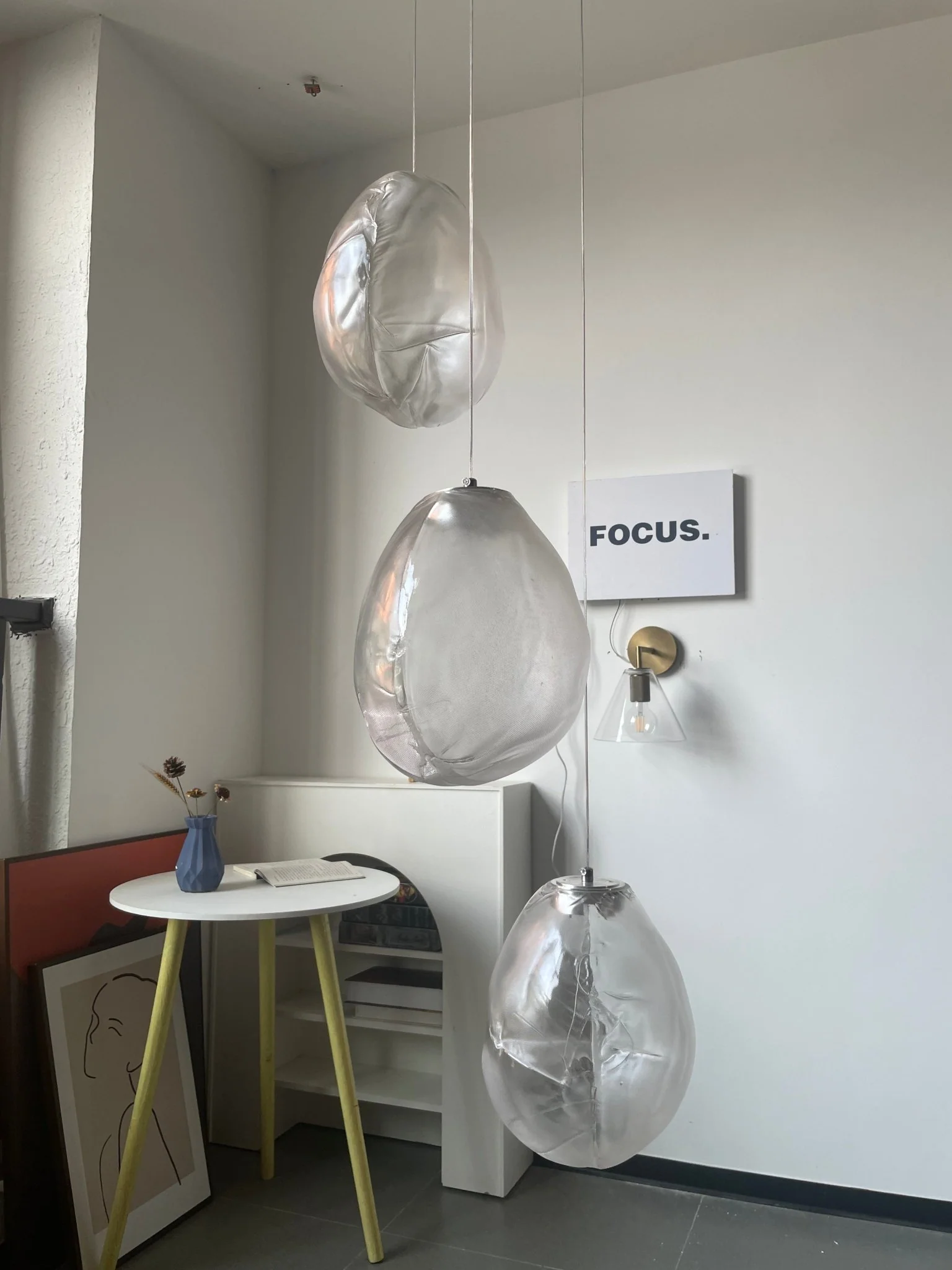 Liquid Glass Stone Pendant Light - Image 119