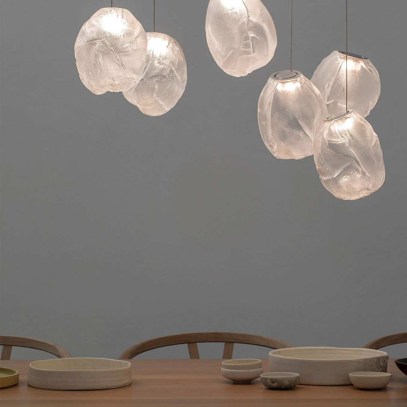 Liquid Glass Stone Pendant Light - Image 12