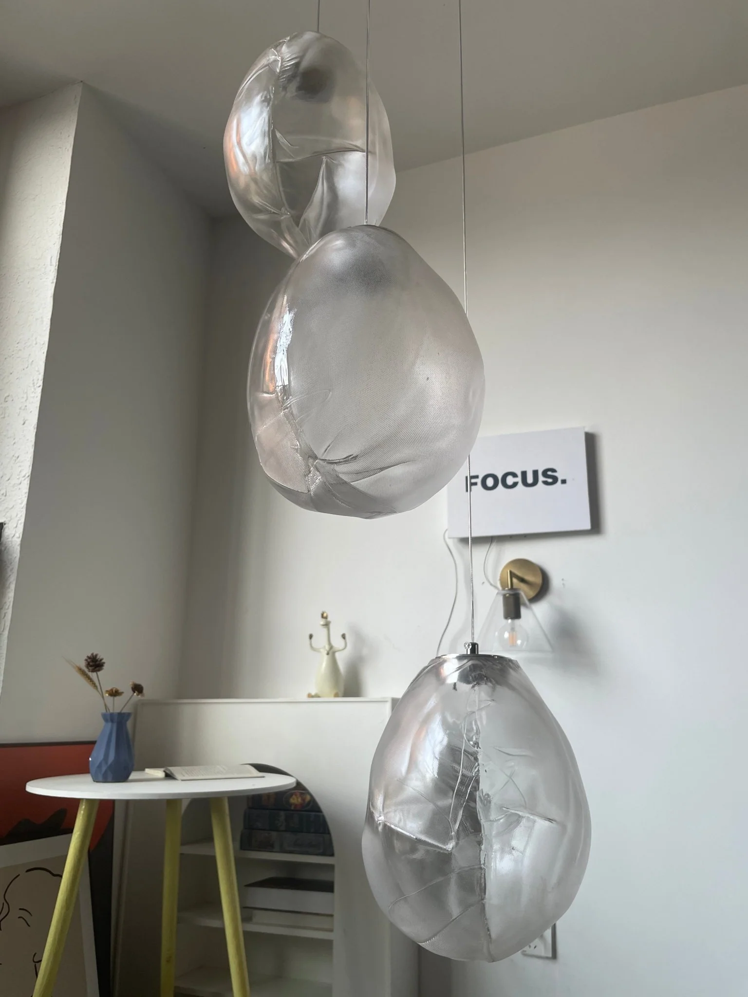 Liquid Glass Stone Pendant Light - Image 121