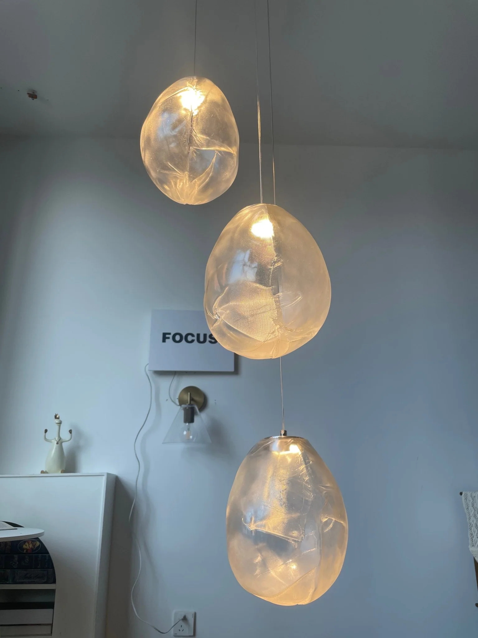 Liquid Glass Stone Pendant Light - Image 122