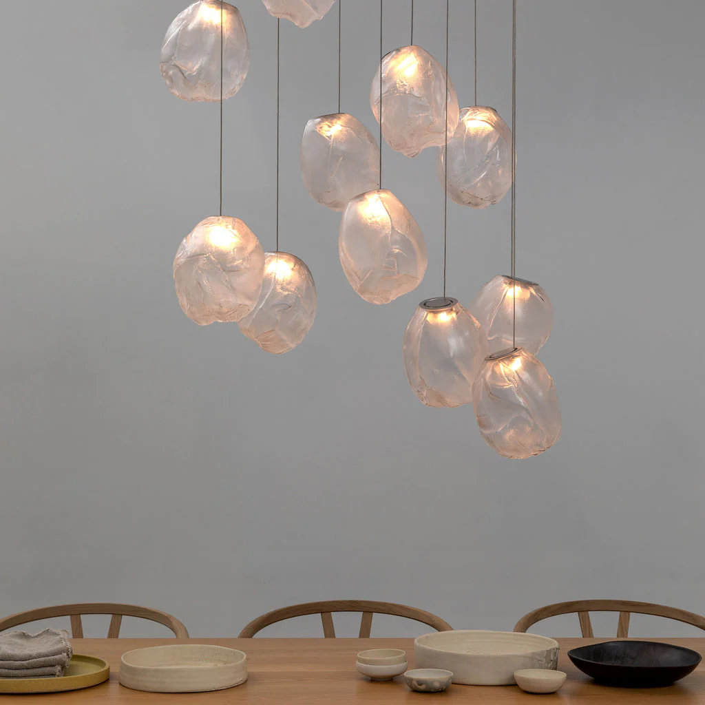 Liquid Glass Stone Pendant Light - Image 21