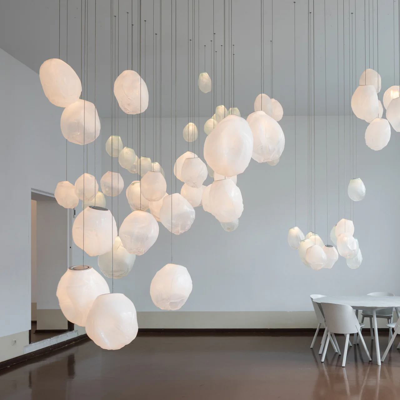 Liquid Glass Stone Pendant Light - Image 3