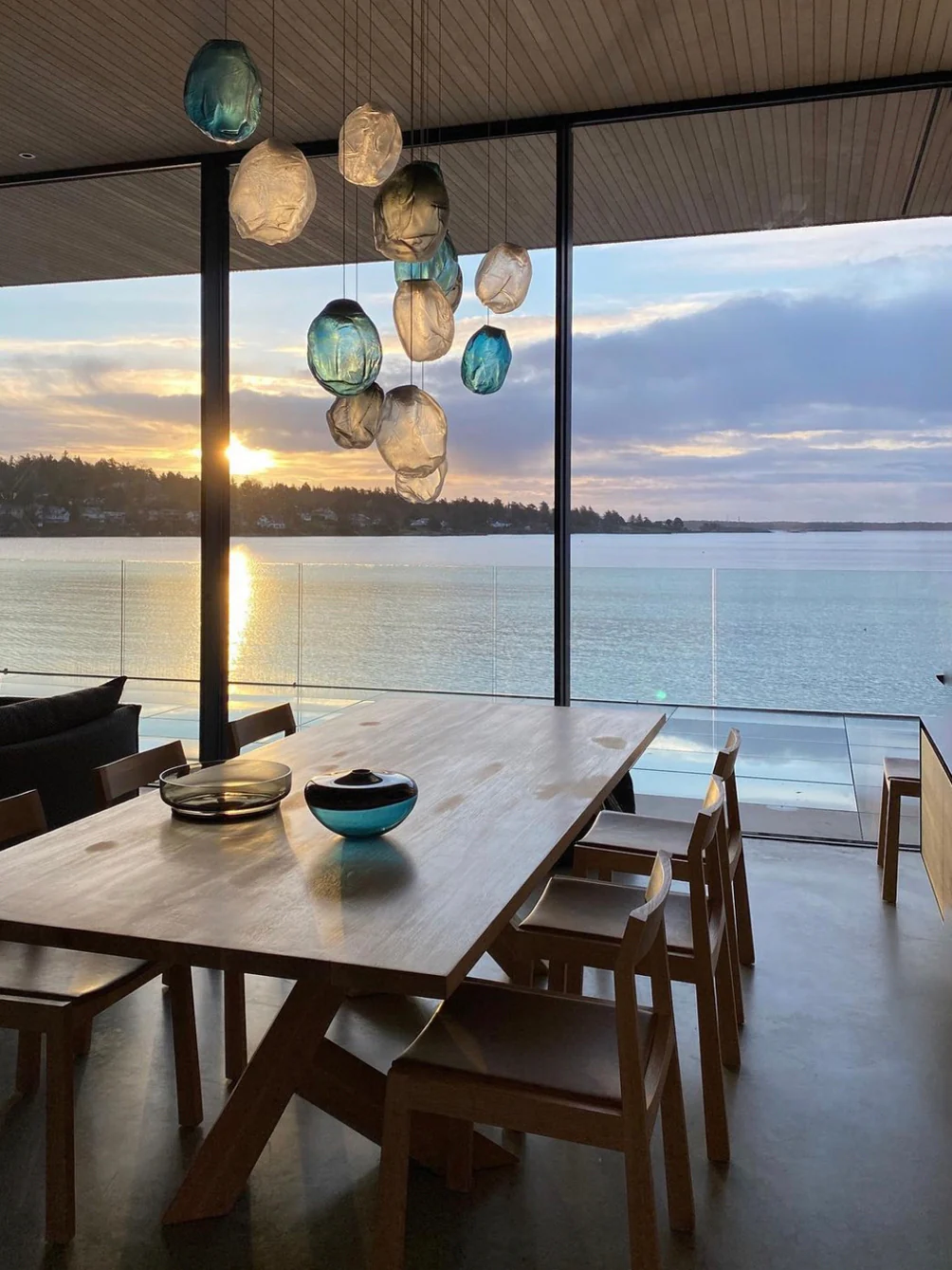 Liquid Glass Stone Pendant Light - Image 58