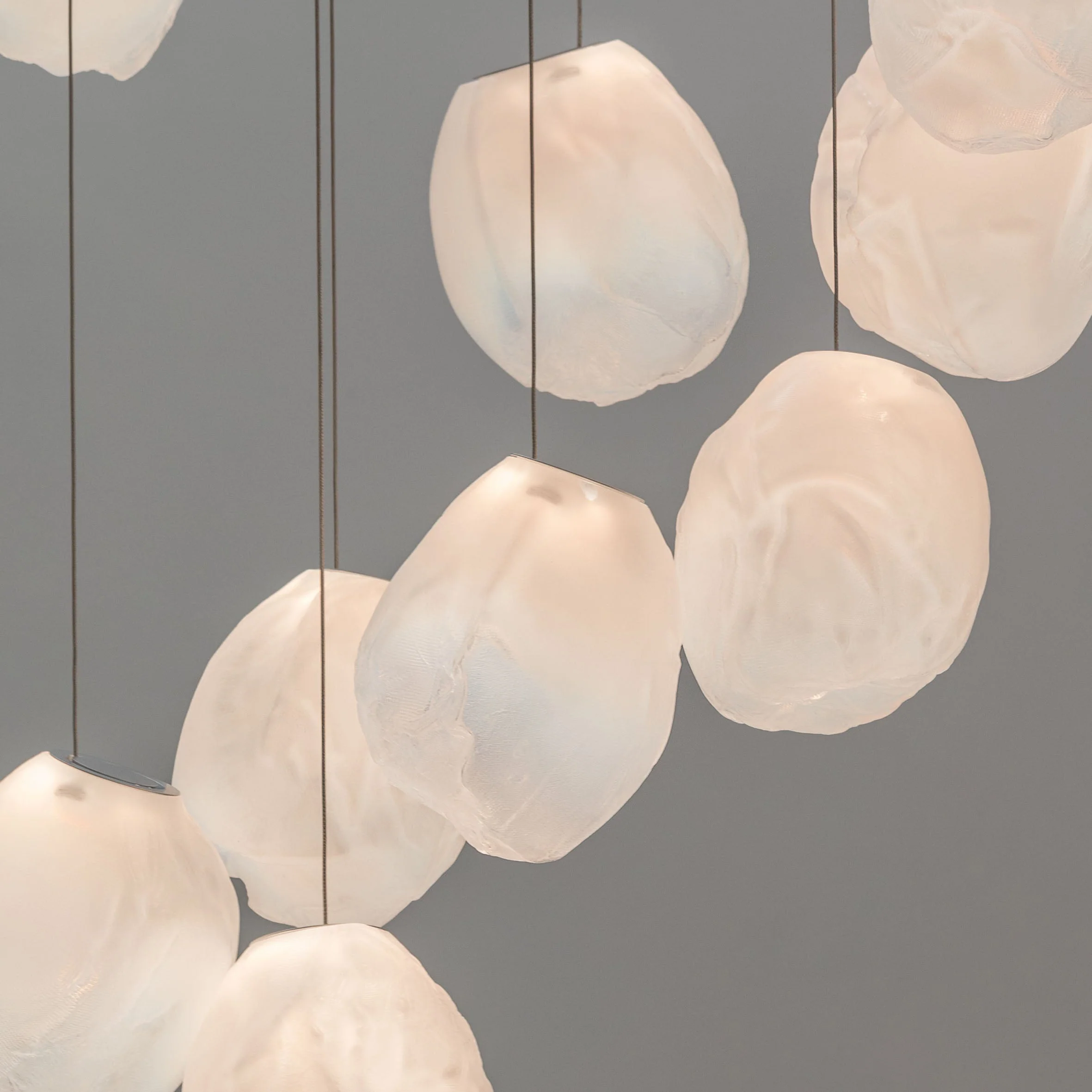Liquid Glass Stone Pendant Light - Image 62