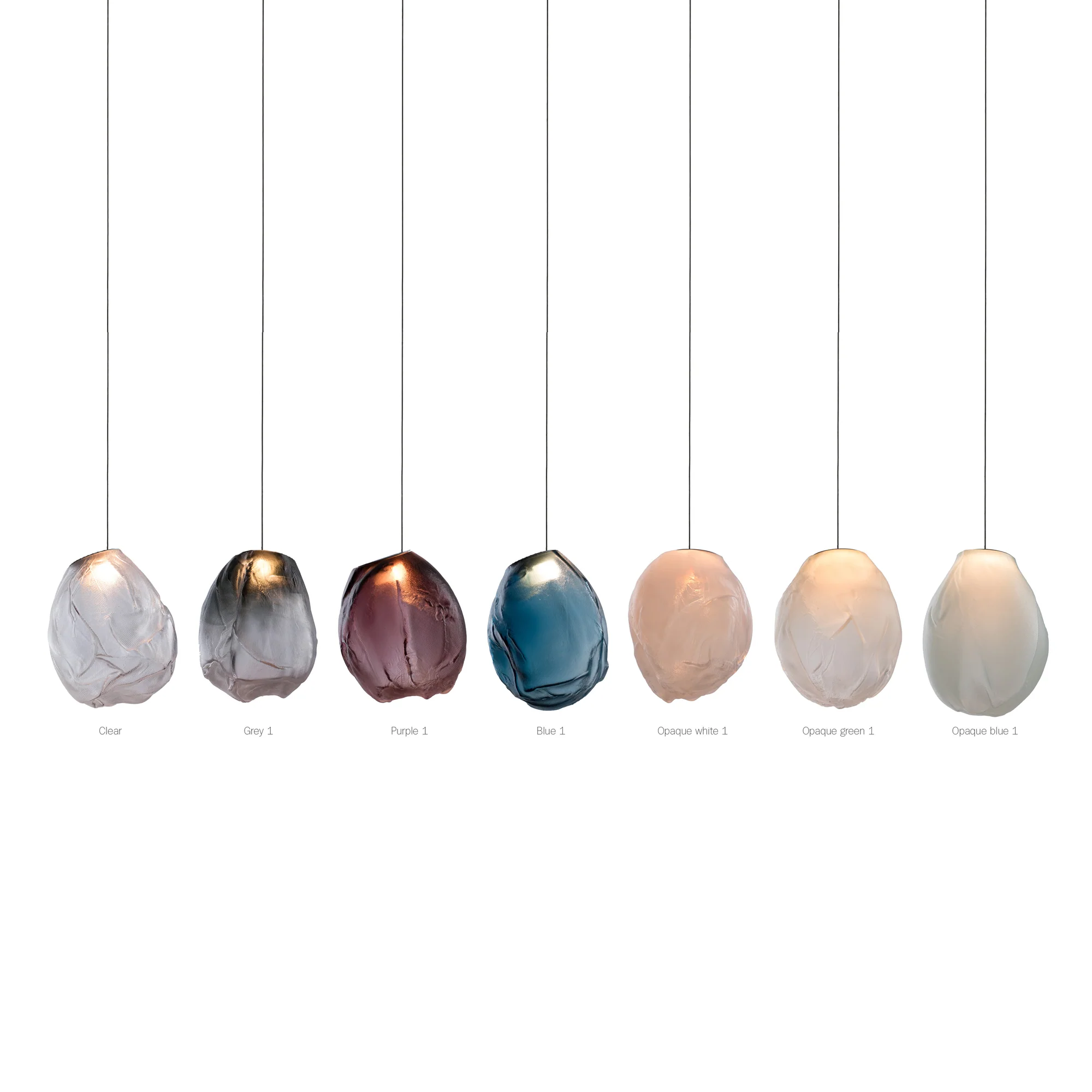 Liquid Glass Stone Pendant Light - Image 72