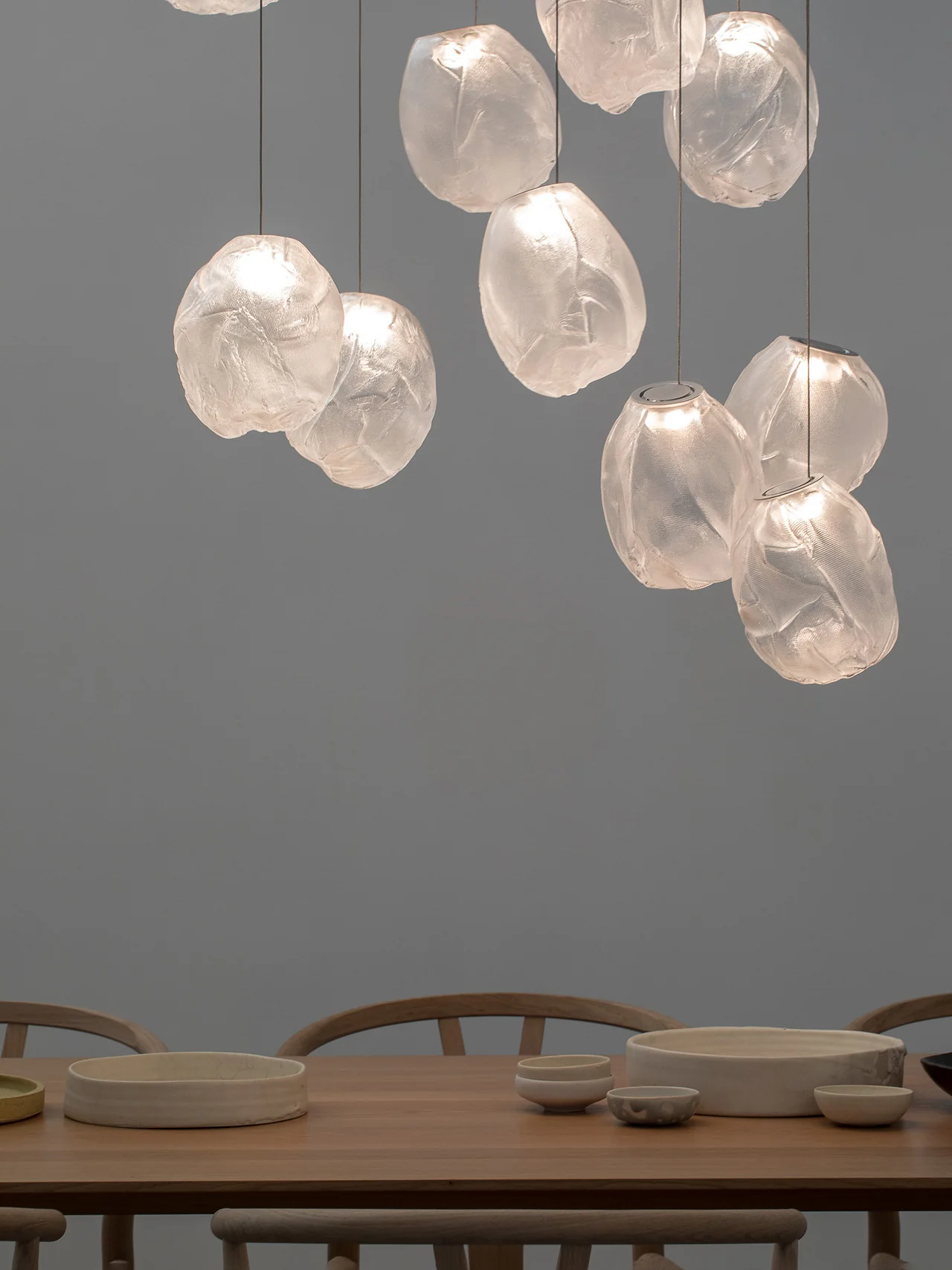 Liquid Glass Stone Pendant Light - Image 88