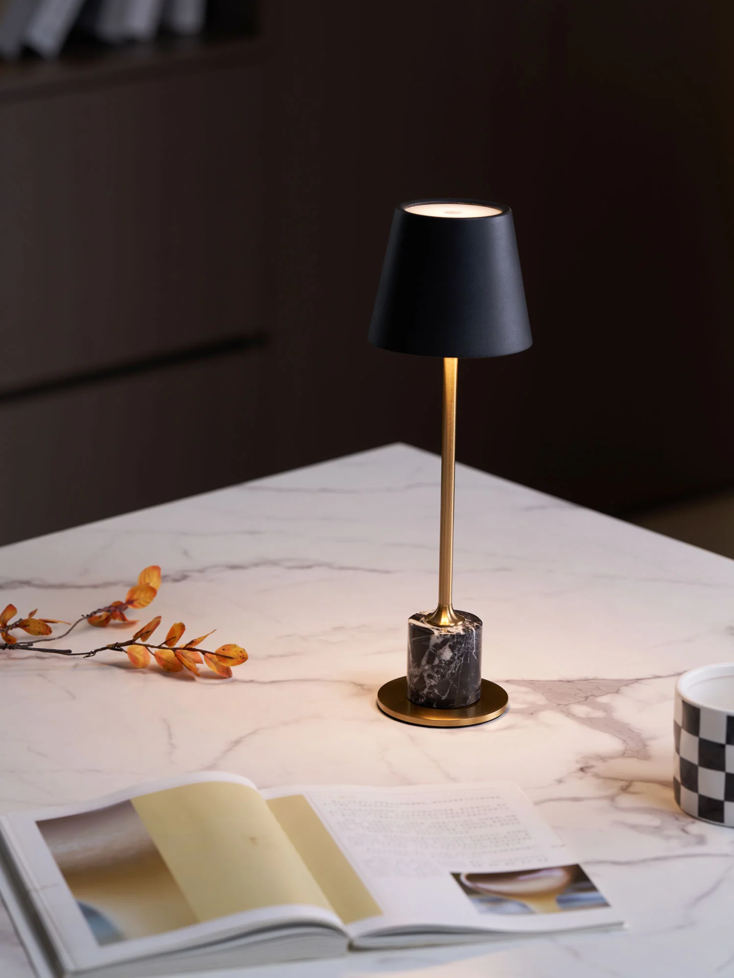 Lirio Mini Marble Table Lamp - Image 19