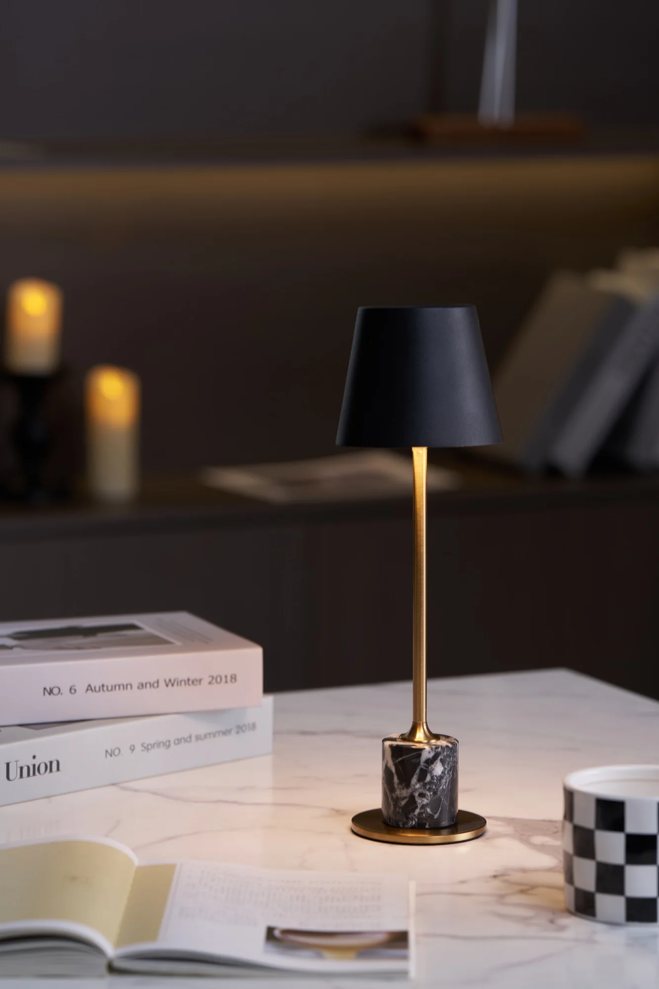 Lirio Mini Marble Table Lamp - Image 35