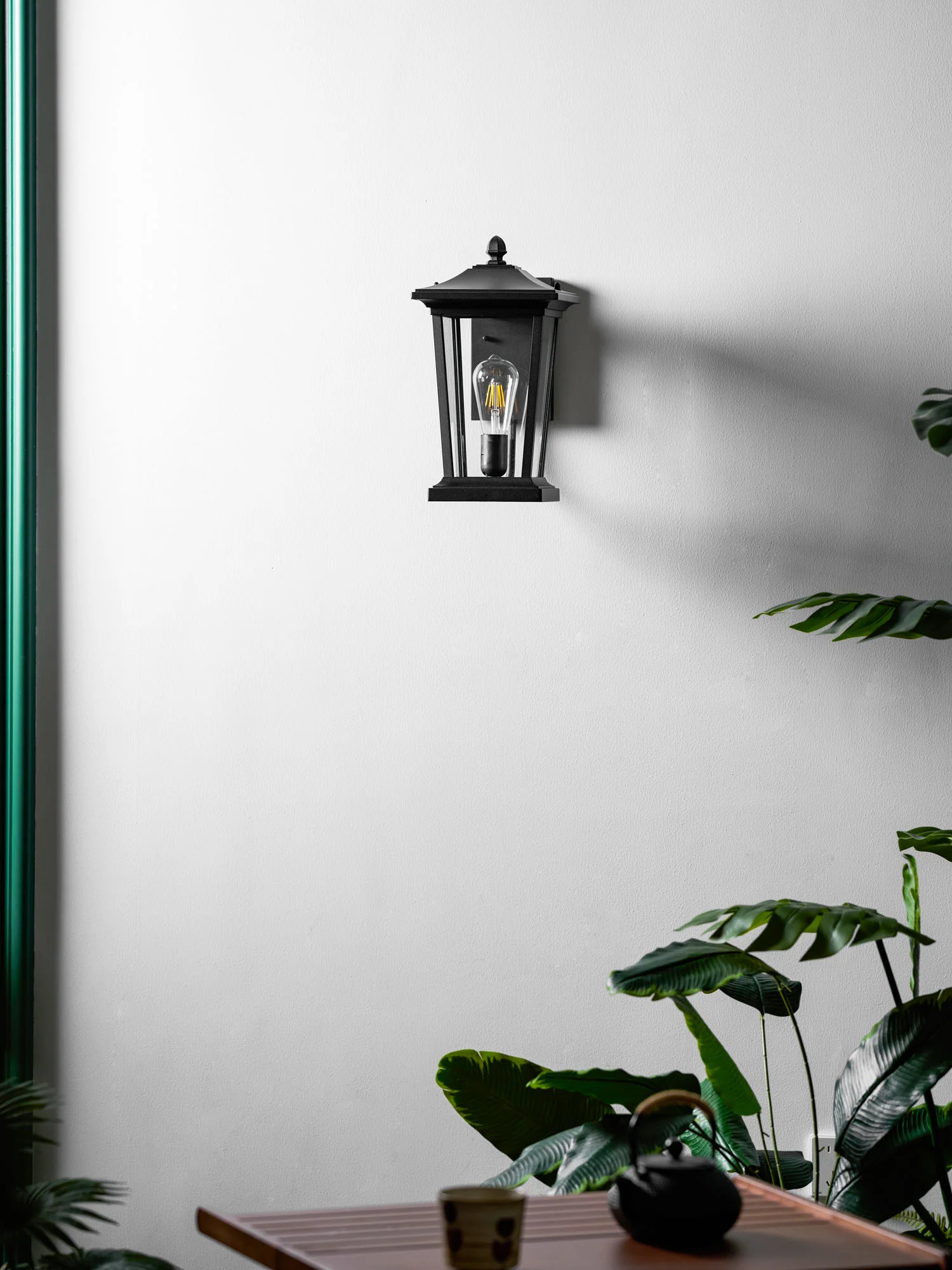 Lodge Birdcage Outdoor Wall Lamp - Image 21