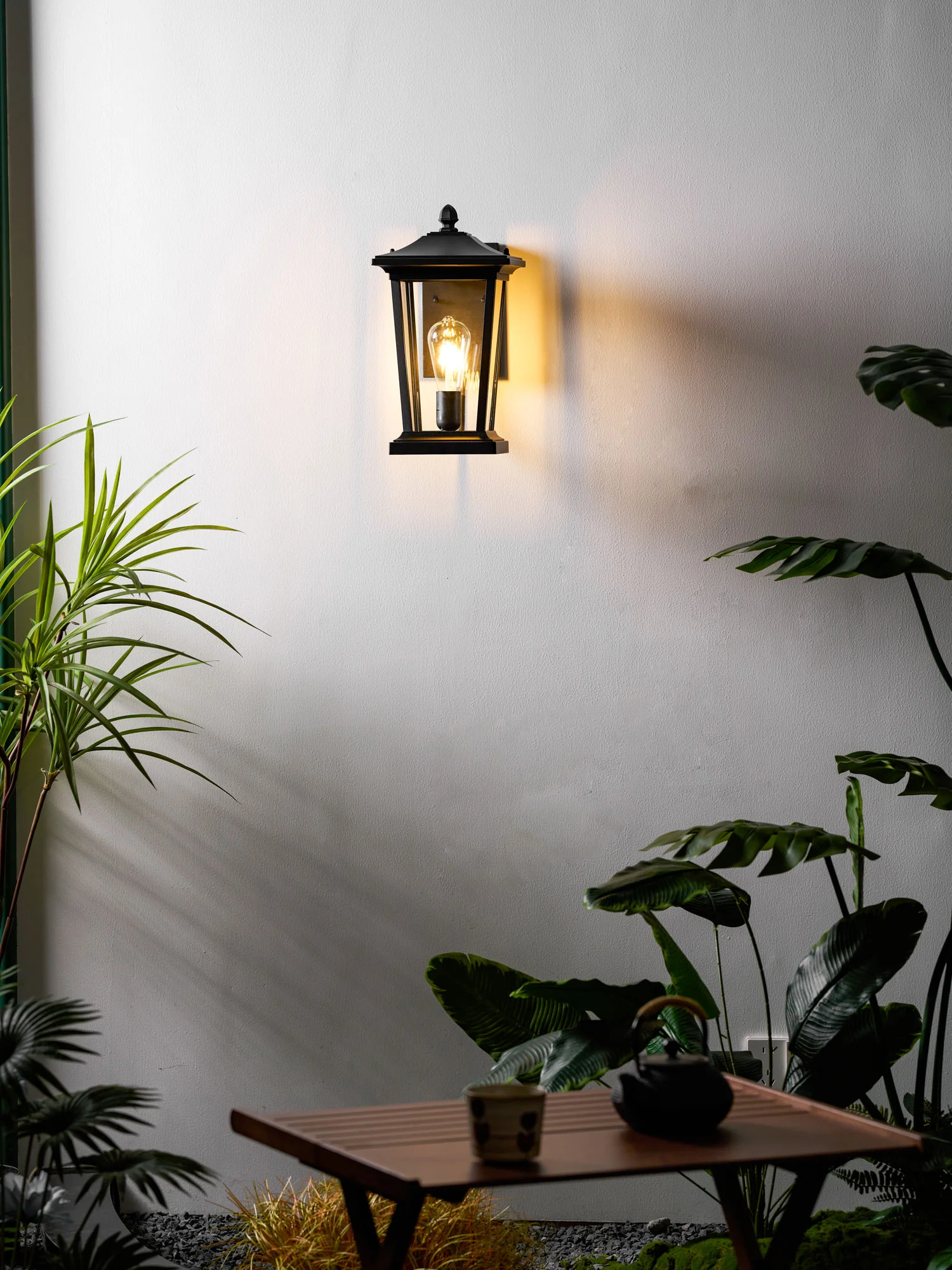 Lodge Birdcage Outdoor Wall Lamp - Image 33